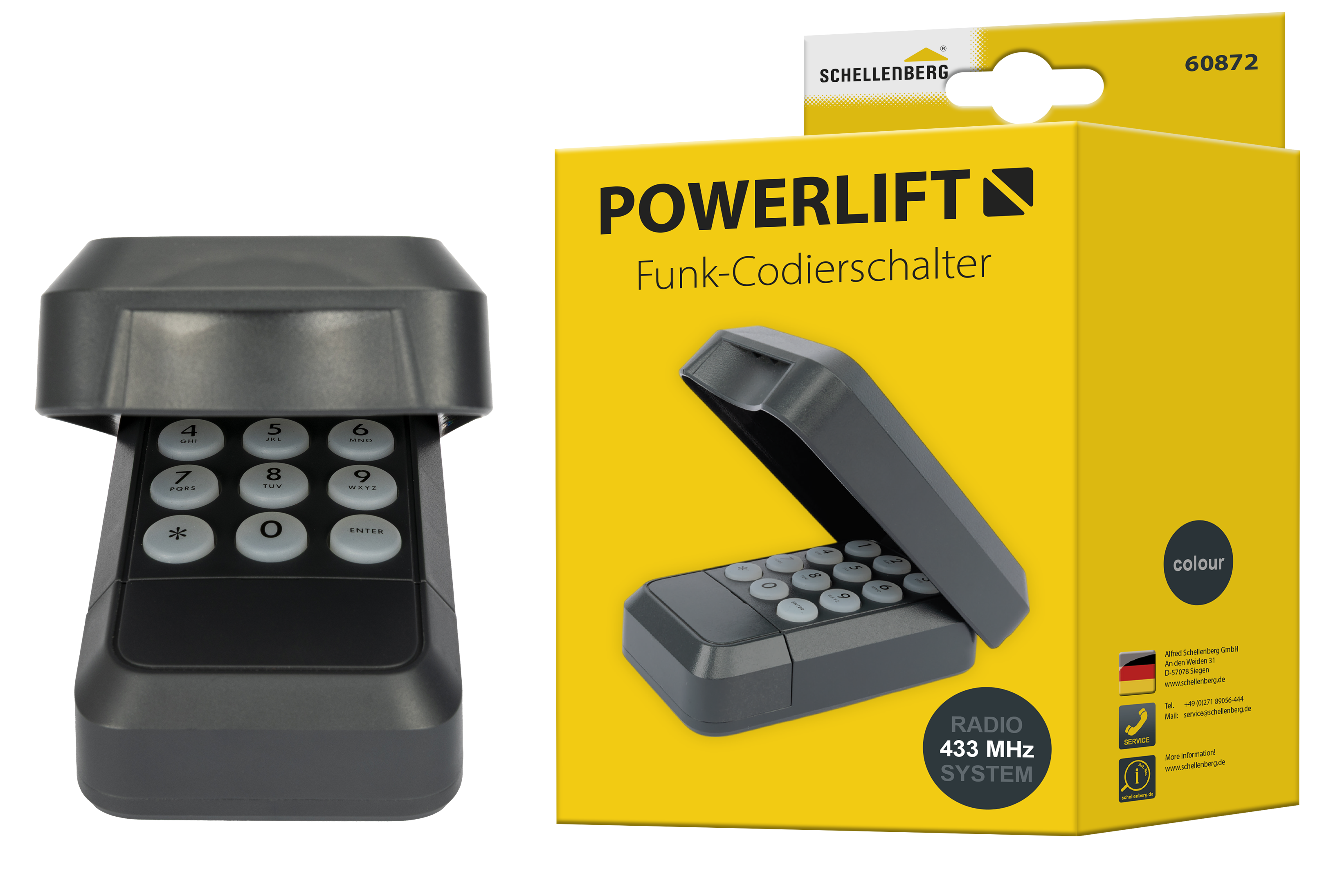 Schellenberg Funk-Codierschalter für Torantriebe Schellenberg Funk-Codierschalter für Torantriebe