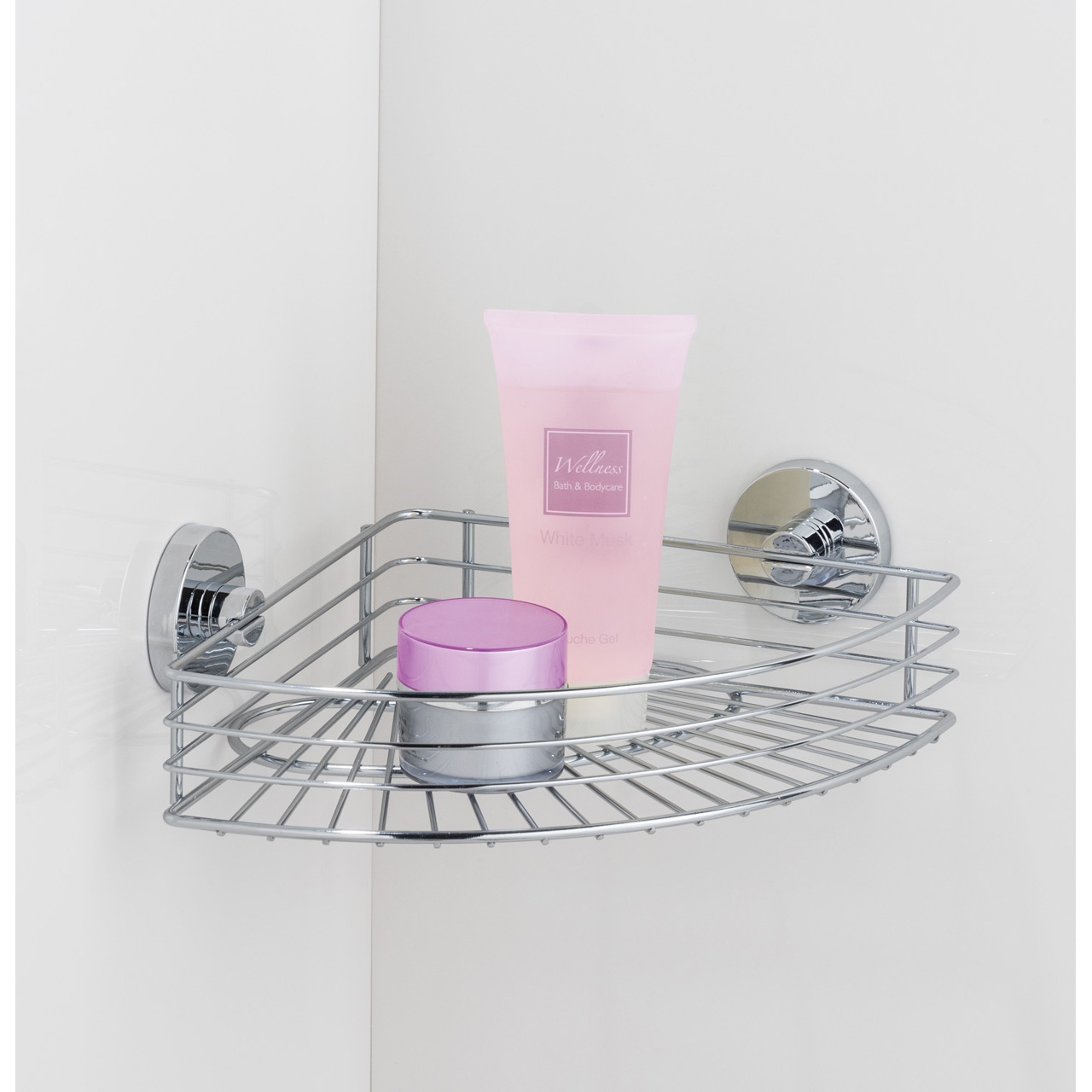 149271-Vacuum-Loc-Eckablage-Bari_AMBI_01 WENKO VACUUM-LOC ECKABLAGE BARI