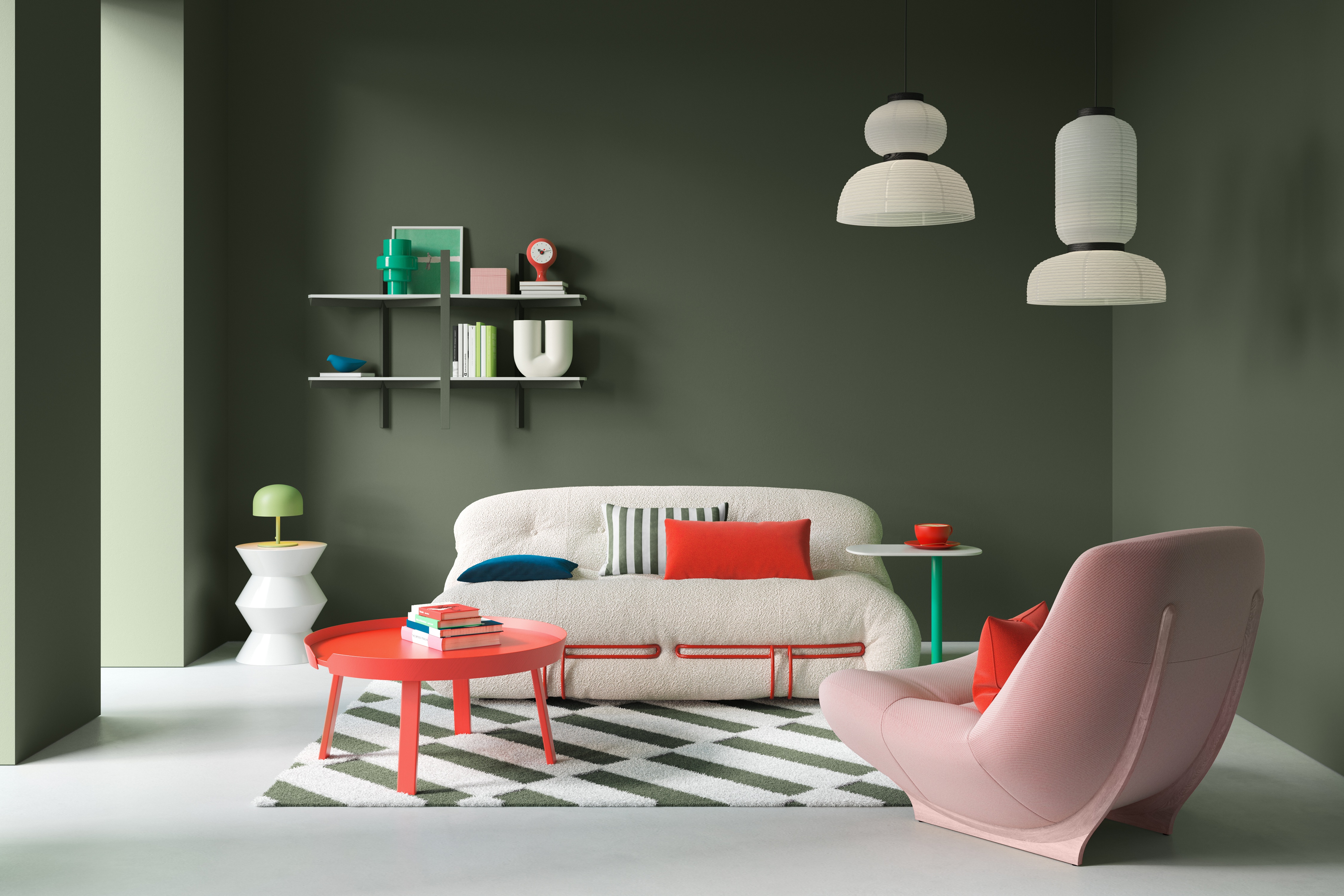 Alpina PANTONE® Bronze Green, 2,5 Liter