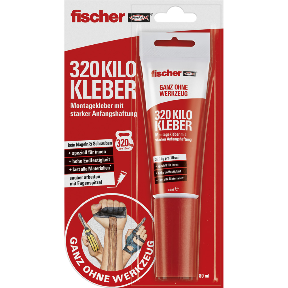 fischer 320 Kilo Kleber, 80ml