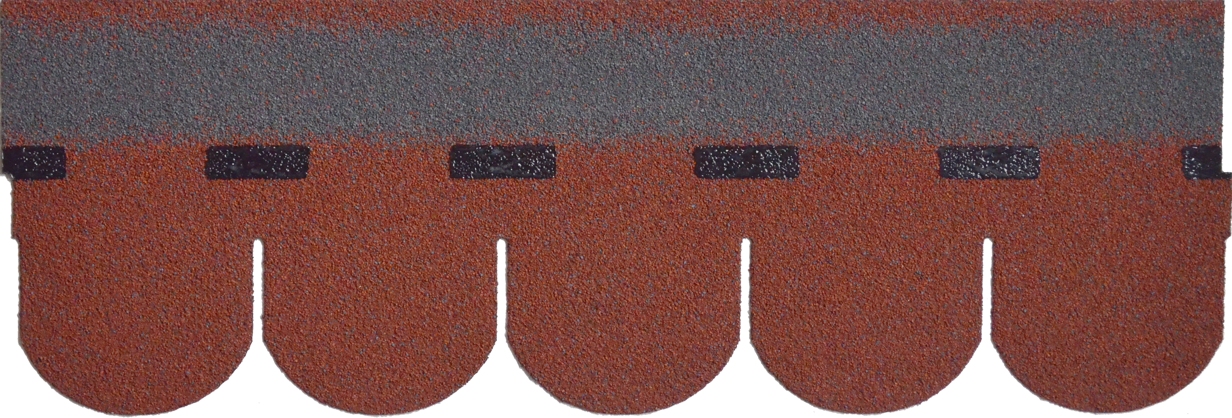 Charvát Bitumen-Dachschindel, rot