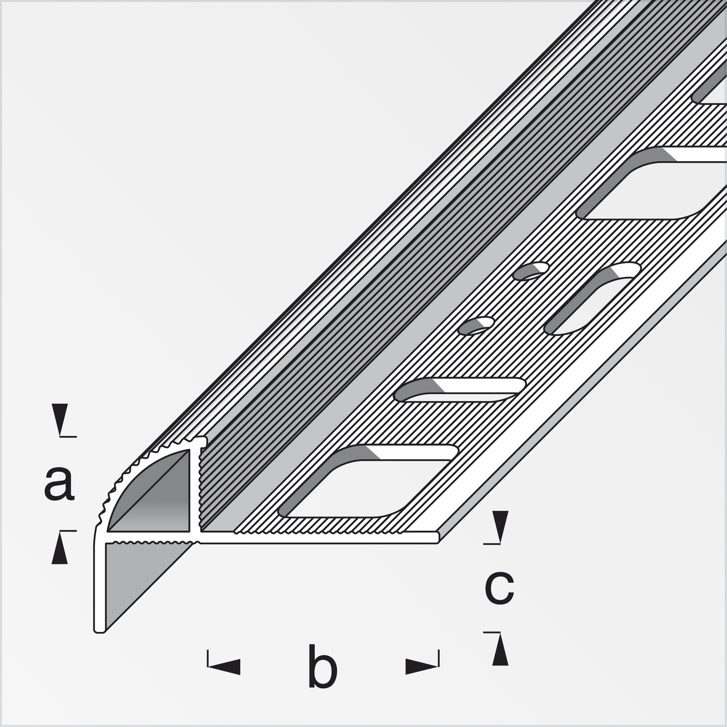 675893_Treppen-Profil Alfer Treppenkanten-Profil 12,5 mm, silber