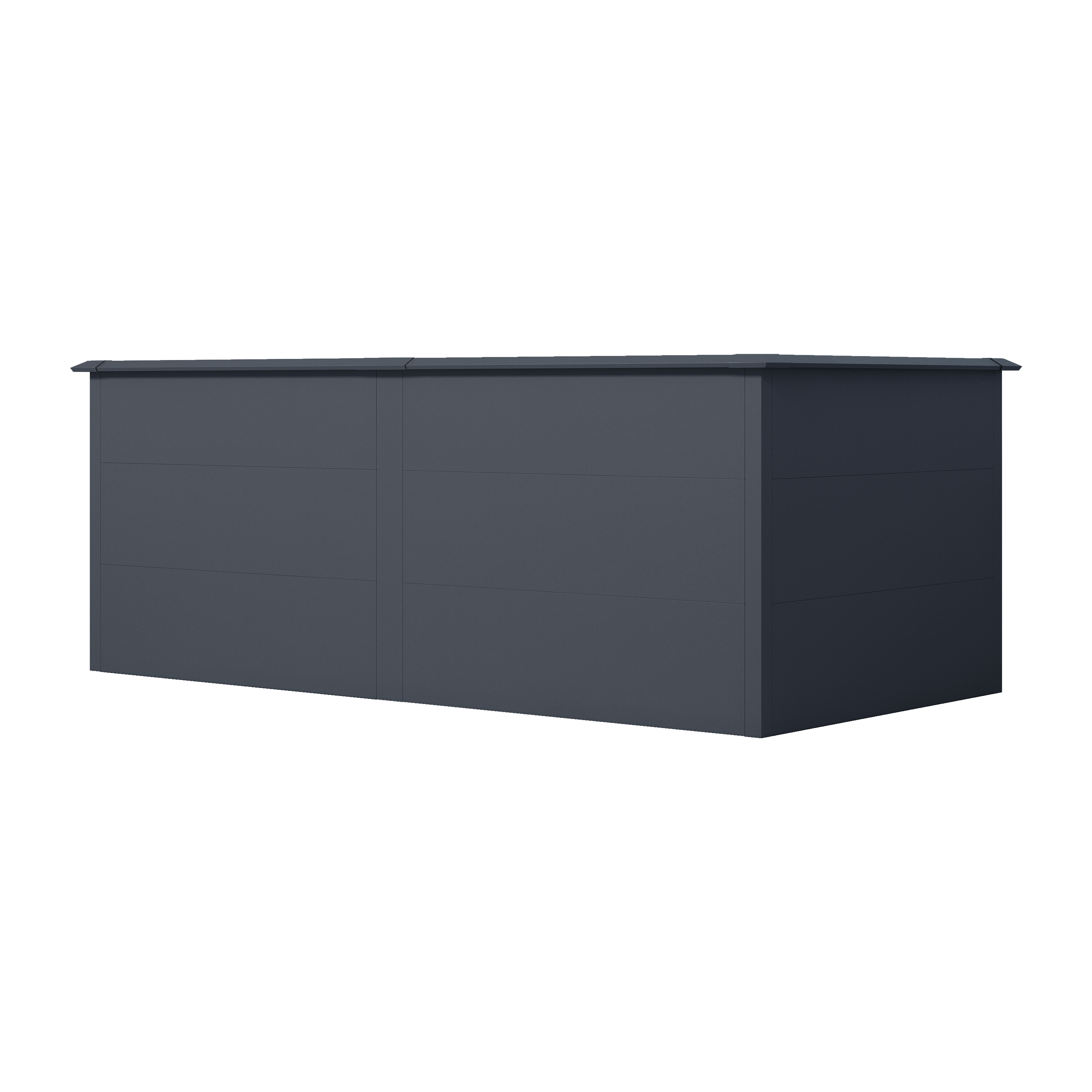 KGT Hochbeet UrbanGrow XL, anthrazit-grau