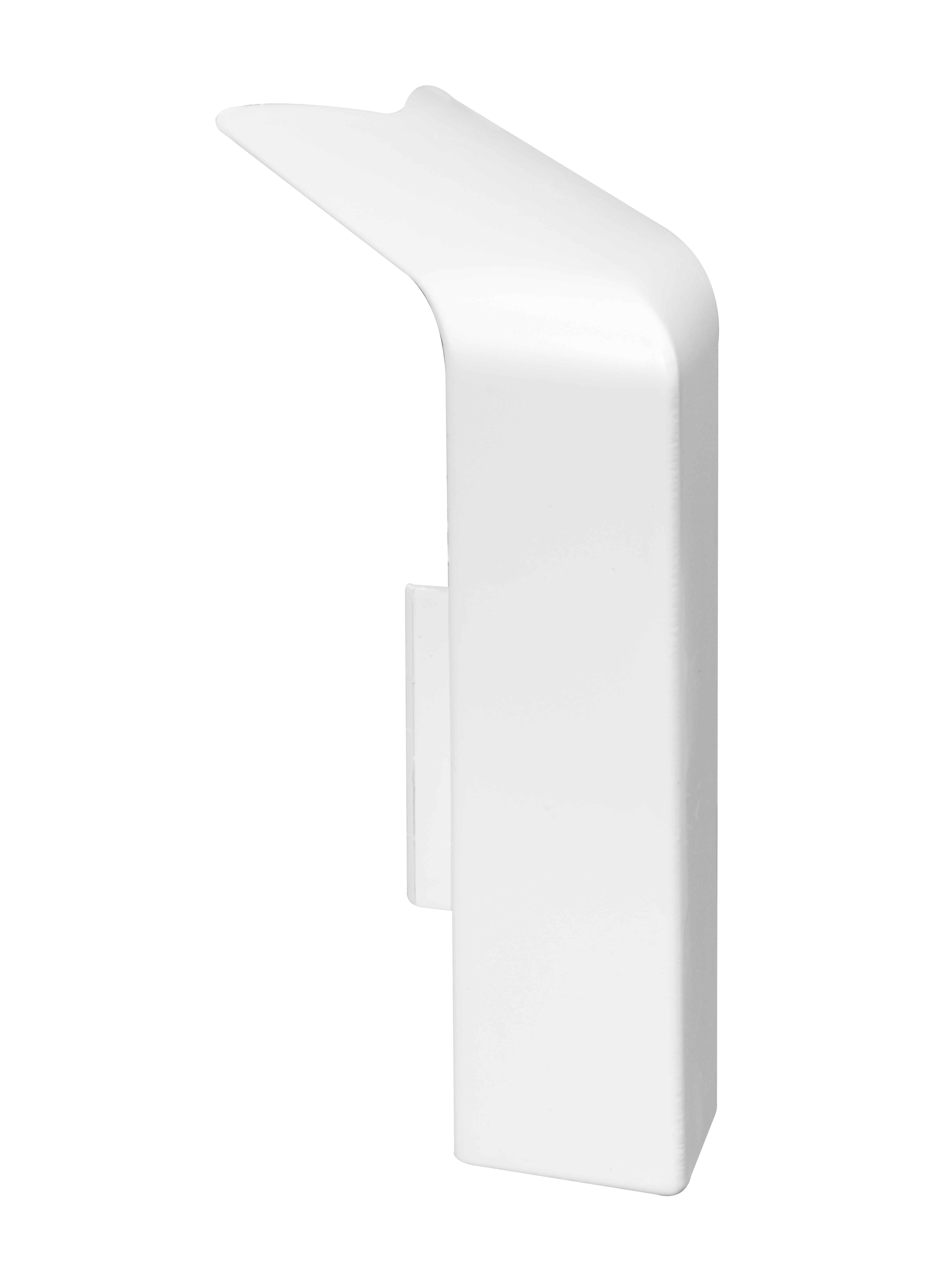 Döllken Außenecke Heizrohrverkleidungsleiste, weiß