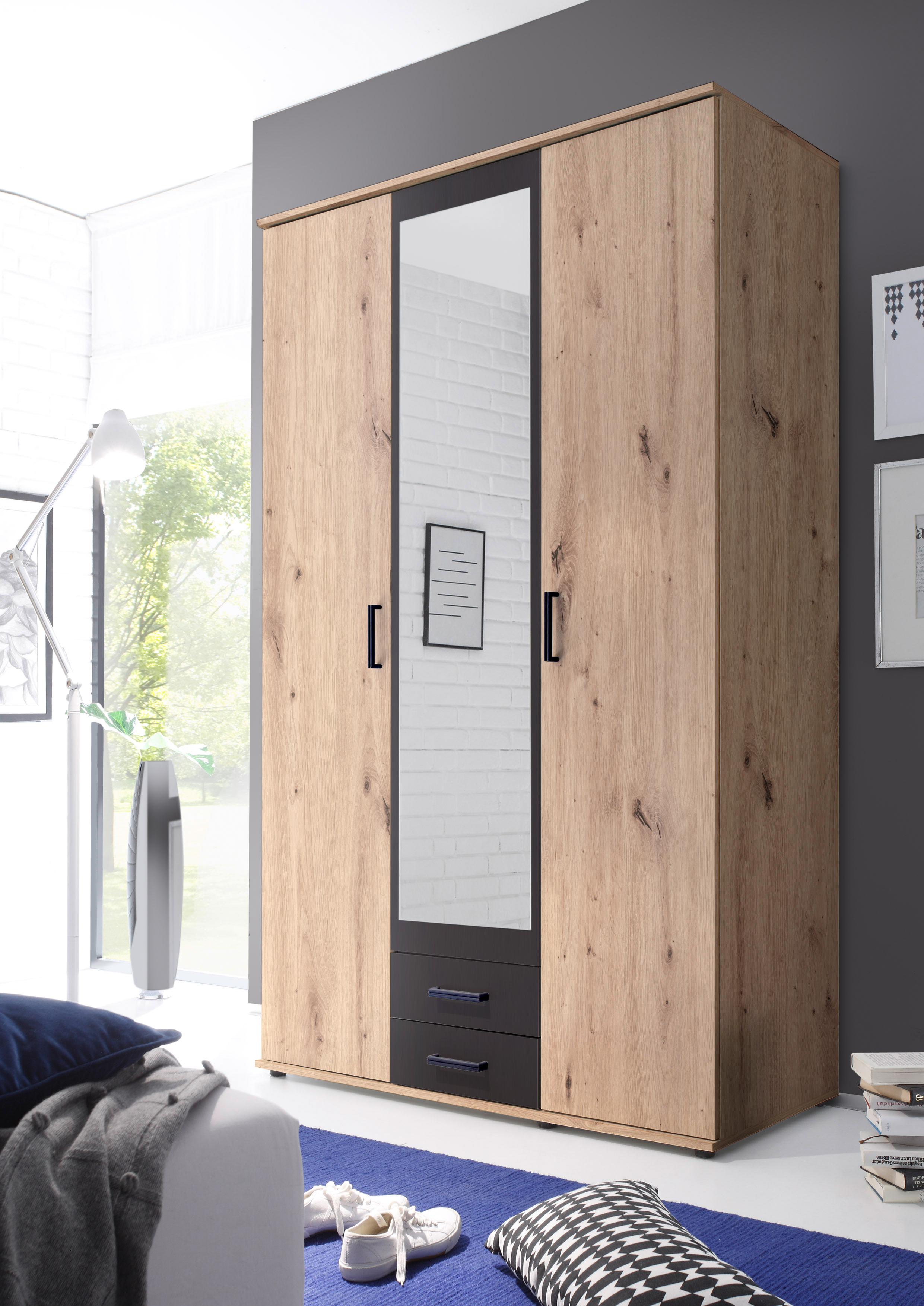 445590-Chicago-Artisan-Anthrazit_58-138-U2 CHICAGO KLEIDERSCHRANK ARTISAN