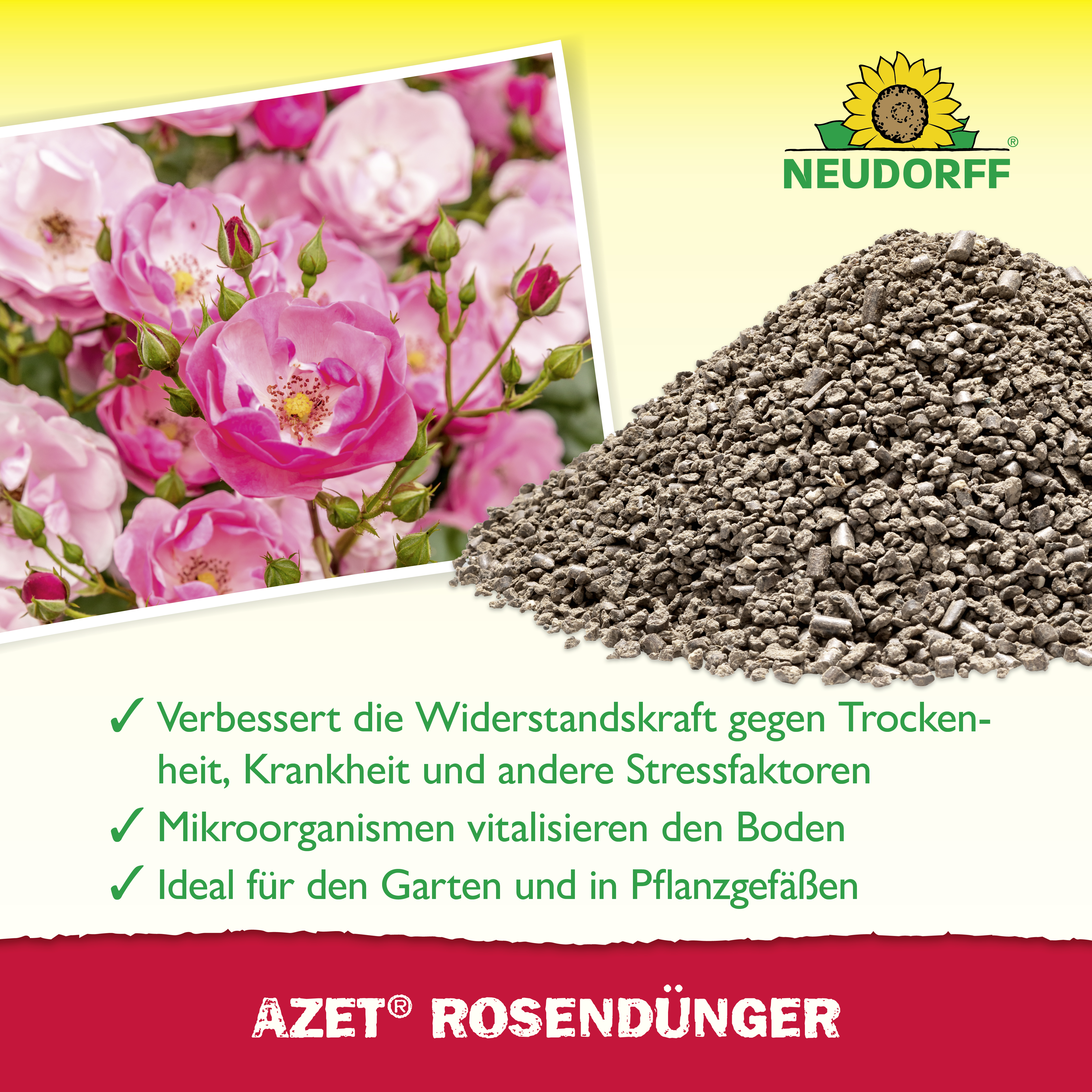 Neudorff Azet RosenDünger, 1 kg