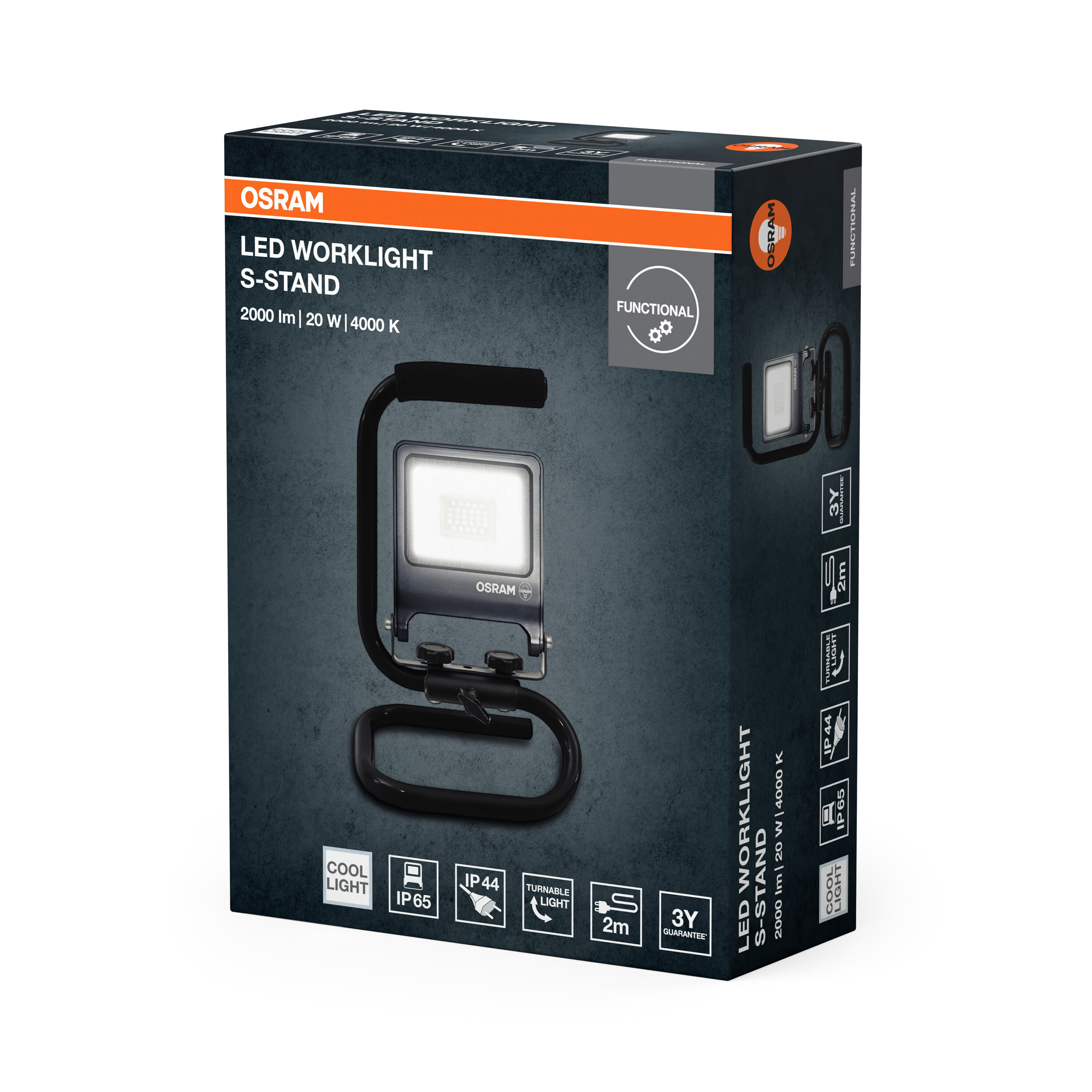 Osram Baustrahler "LED Worklight S-Stand", 20W