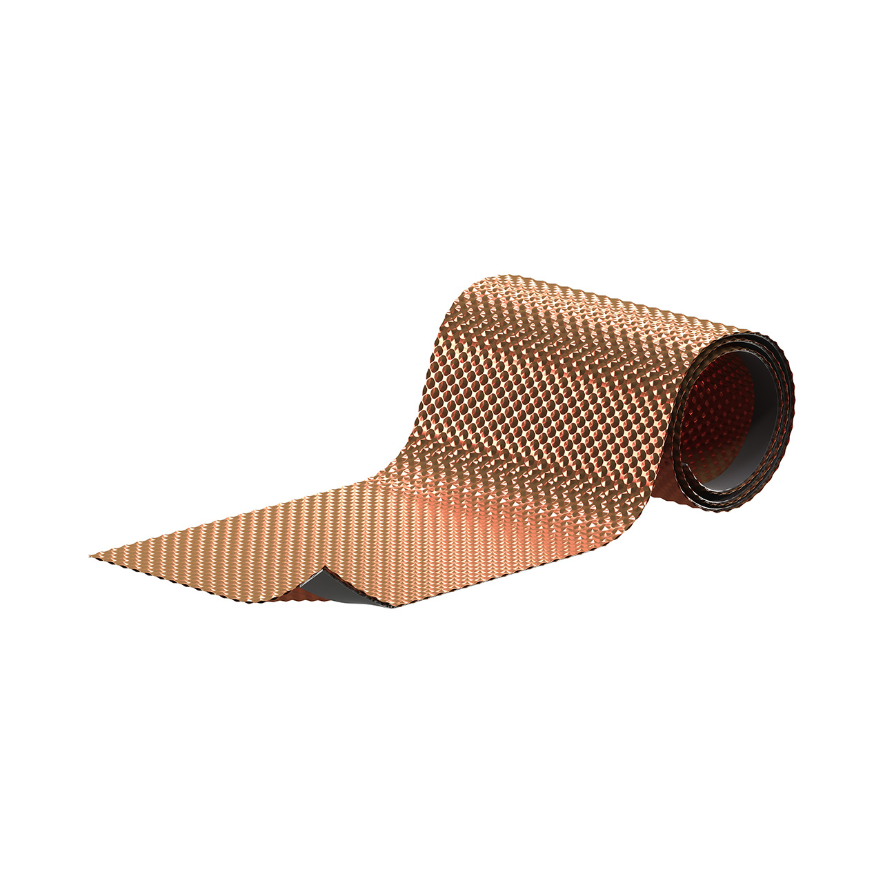 149579_0 Sarei Kupferstrukturfirstband, 200 mm x 5 m