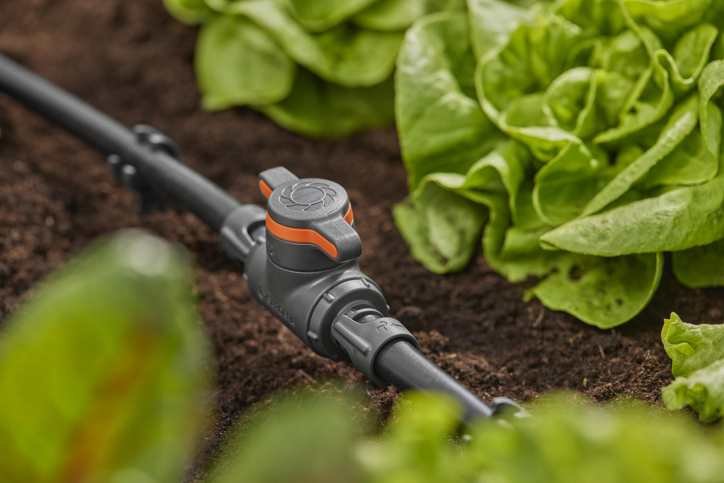 Gardena Micro-Drip-System Regulier-/Absperrventil 13 mm (1/2") - Inhalt: 1 Stück