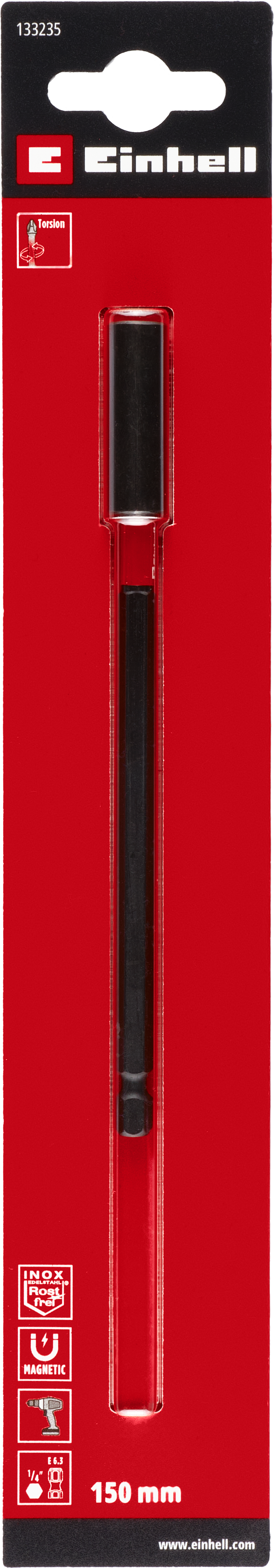 Einhell Impact-Magnetbithalter, lang, 150 mm Einhell Impact-Magnetbithalter, lang, 150 mm