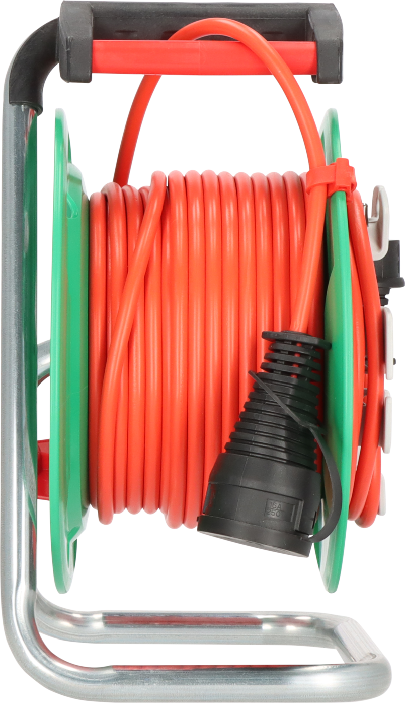 Brennenstuhl Garant® G IP44 Gartenkabeltrommel, 23+2 m Kabel in rot