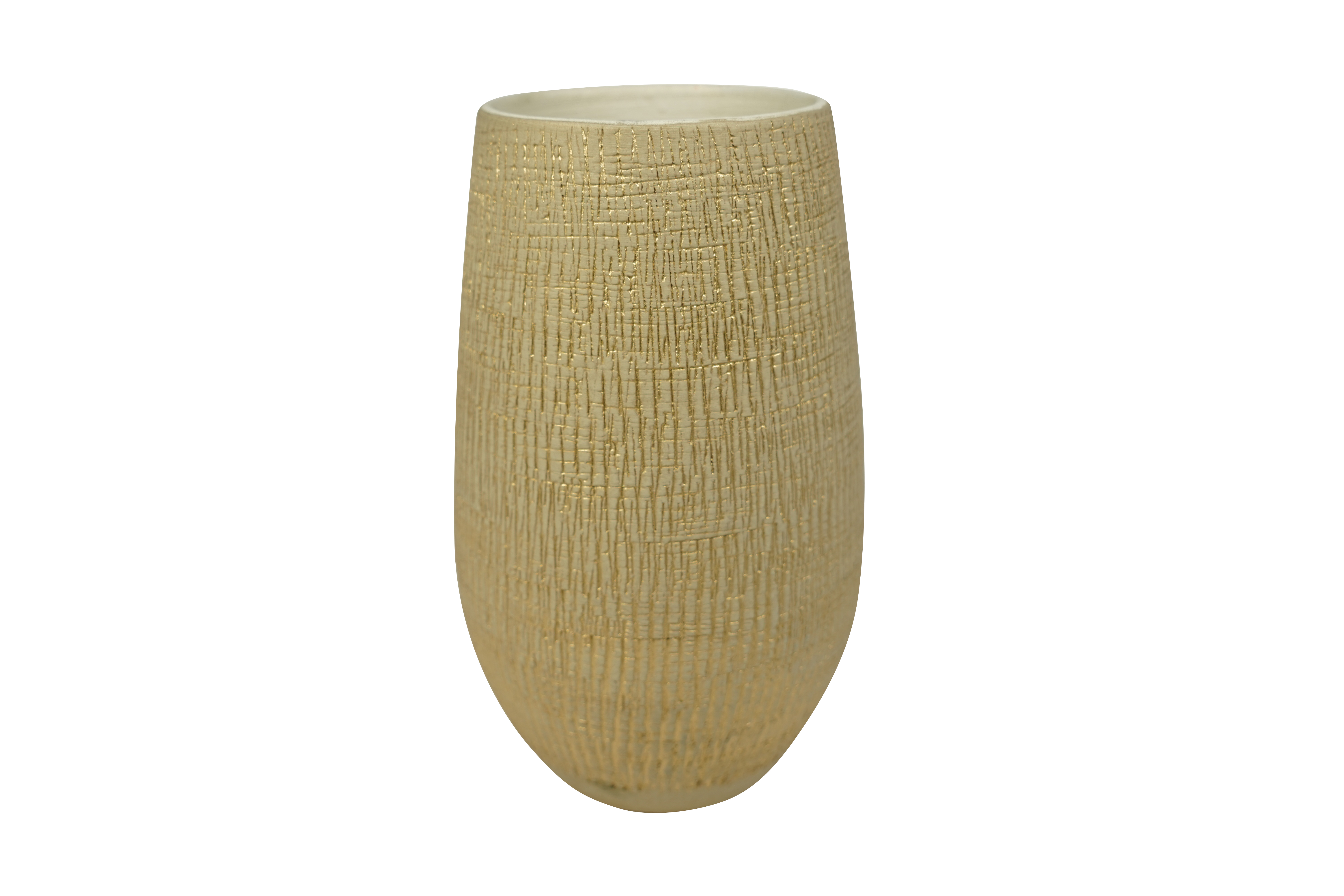 TS Hoher Blumentopf Ryan Shiny sand, Ø18 H30 cm