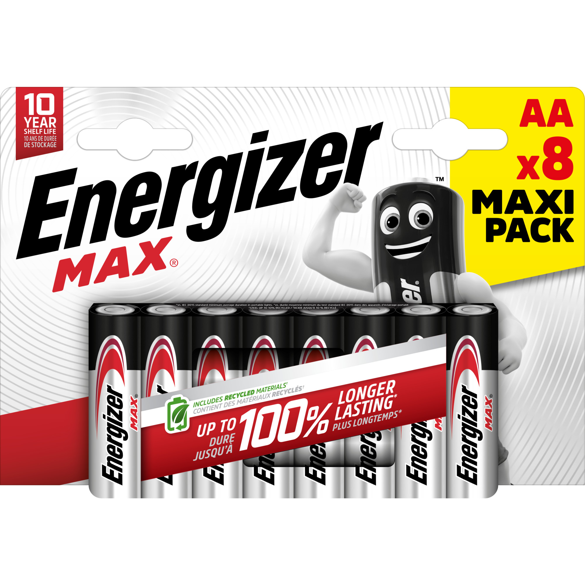 Energizer Max Mignon (AA), 8 Stück