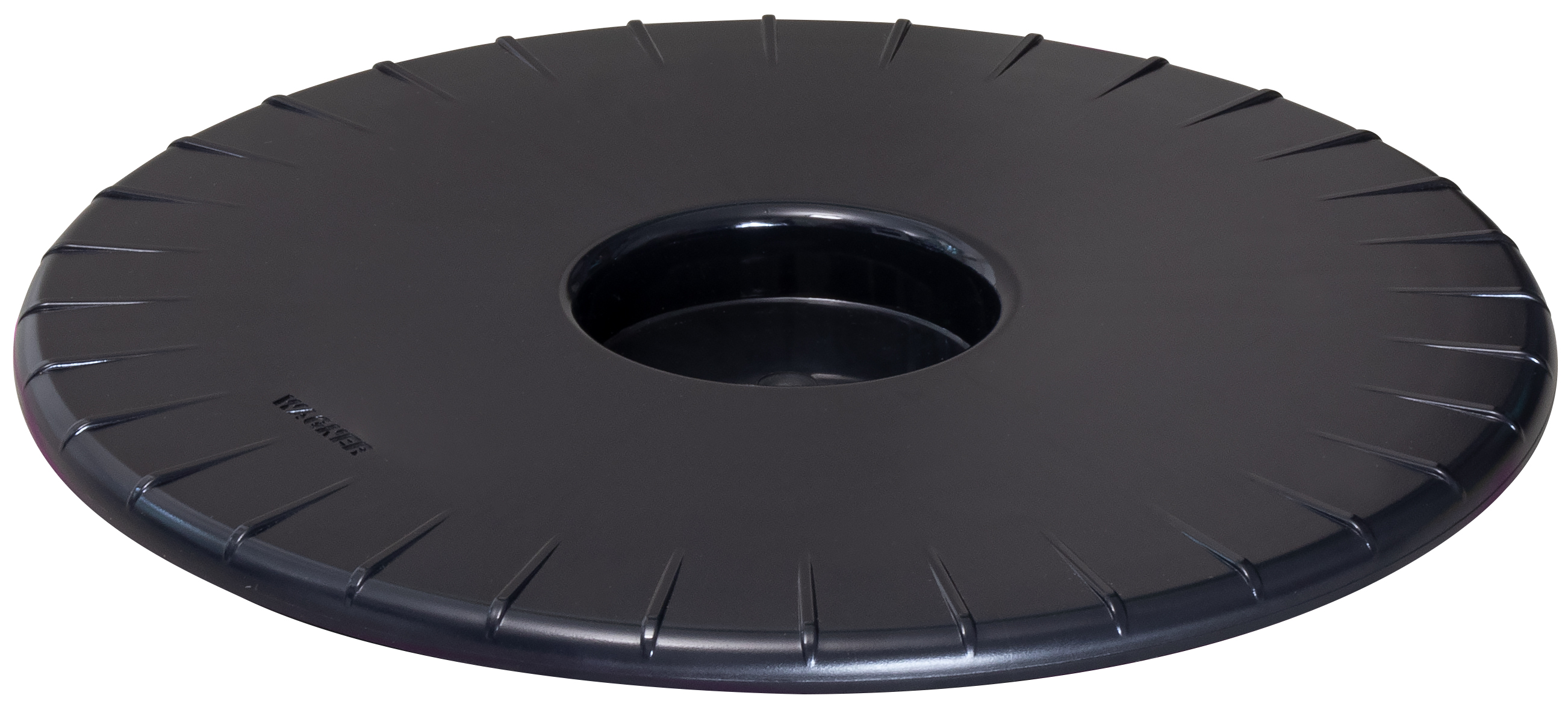 Wagner Pflanzenroller ultraflat, Ø 300 mm, KST, schwarz