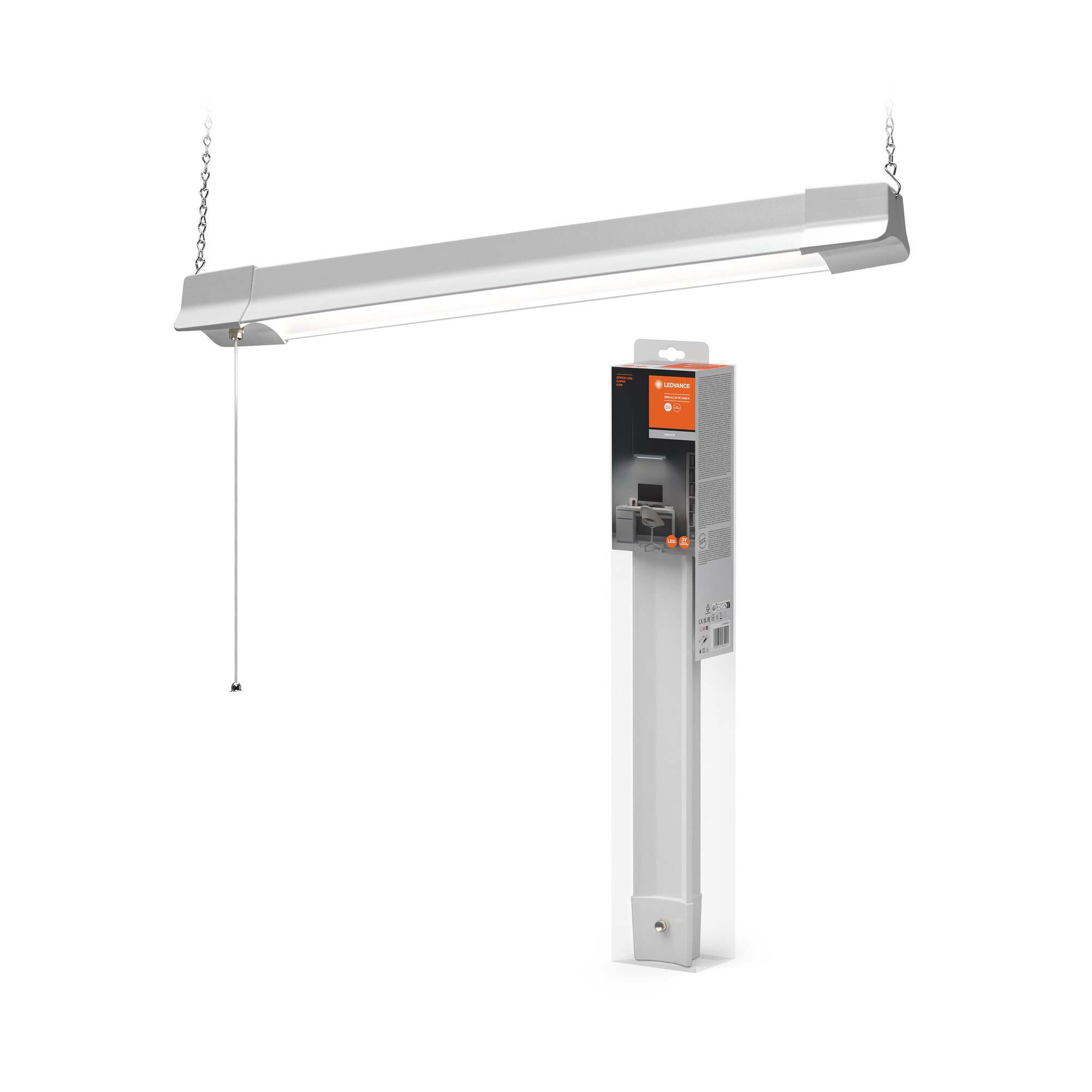 LEDVANCE Deckenleuchte Office Line Curve Suspended, 0.6M, 24W 840 LEDVANCE Deckenleuchte Office Line Curve Suspended, 0.6M, 24W 840