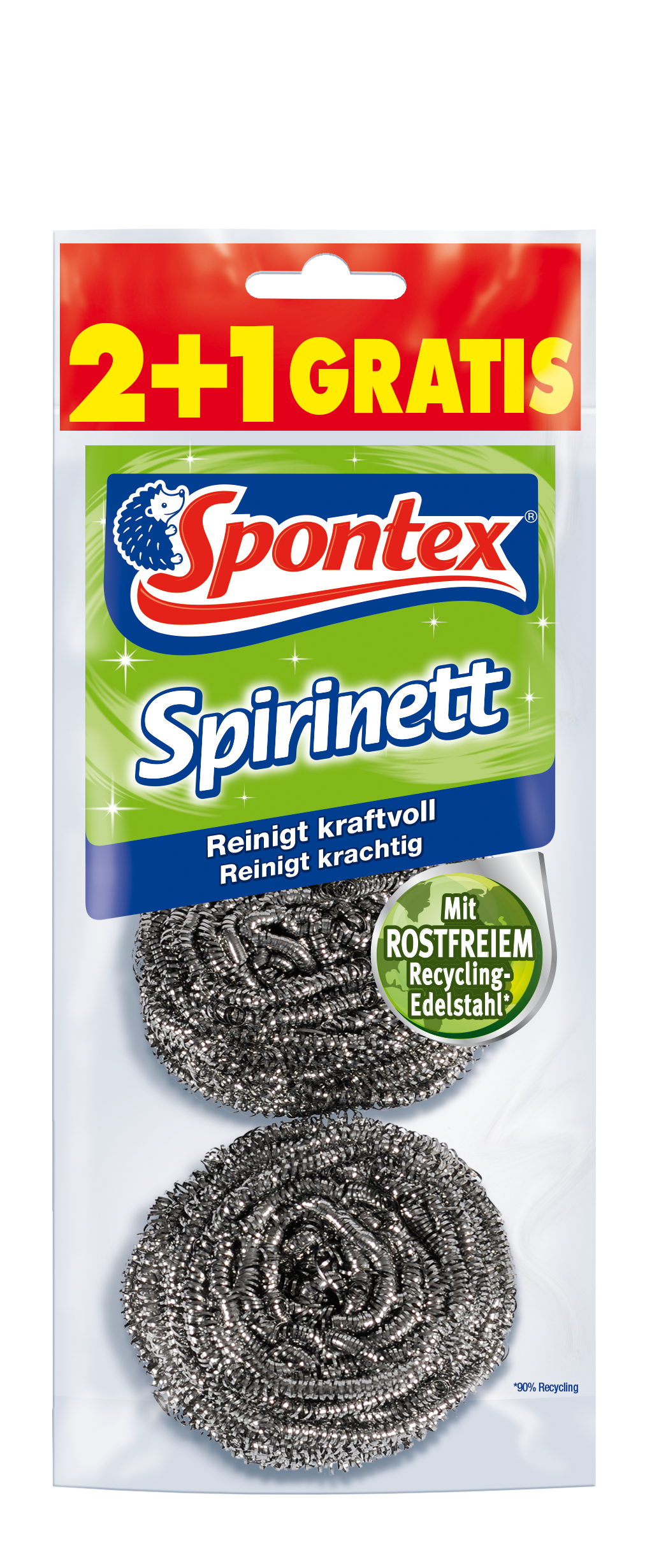 282817_19331002 SPONTEX EDELSTAHLSPIRALE SPIRINETT 2+1