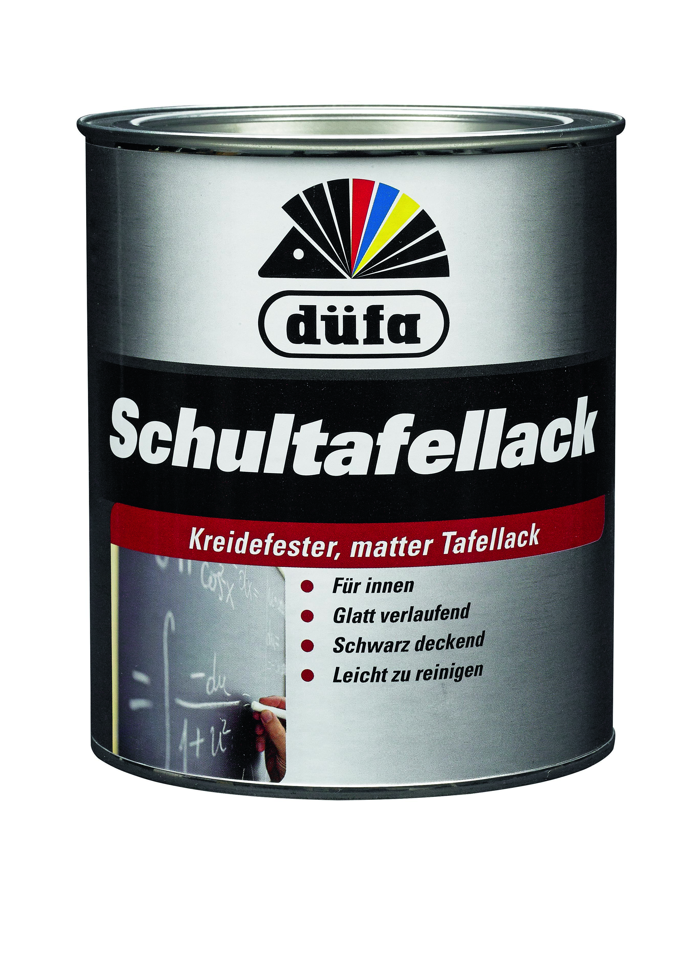 Düfa Schultafellack Schwarz, 750 ml