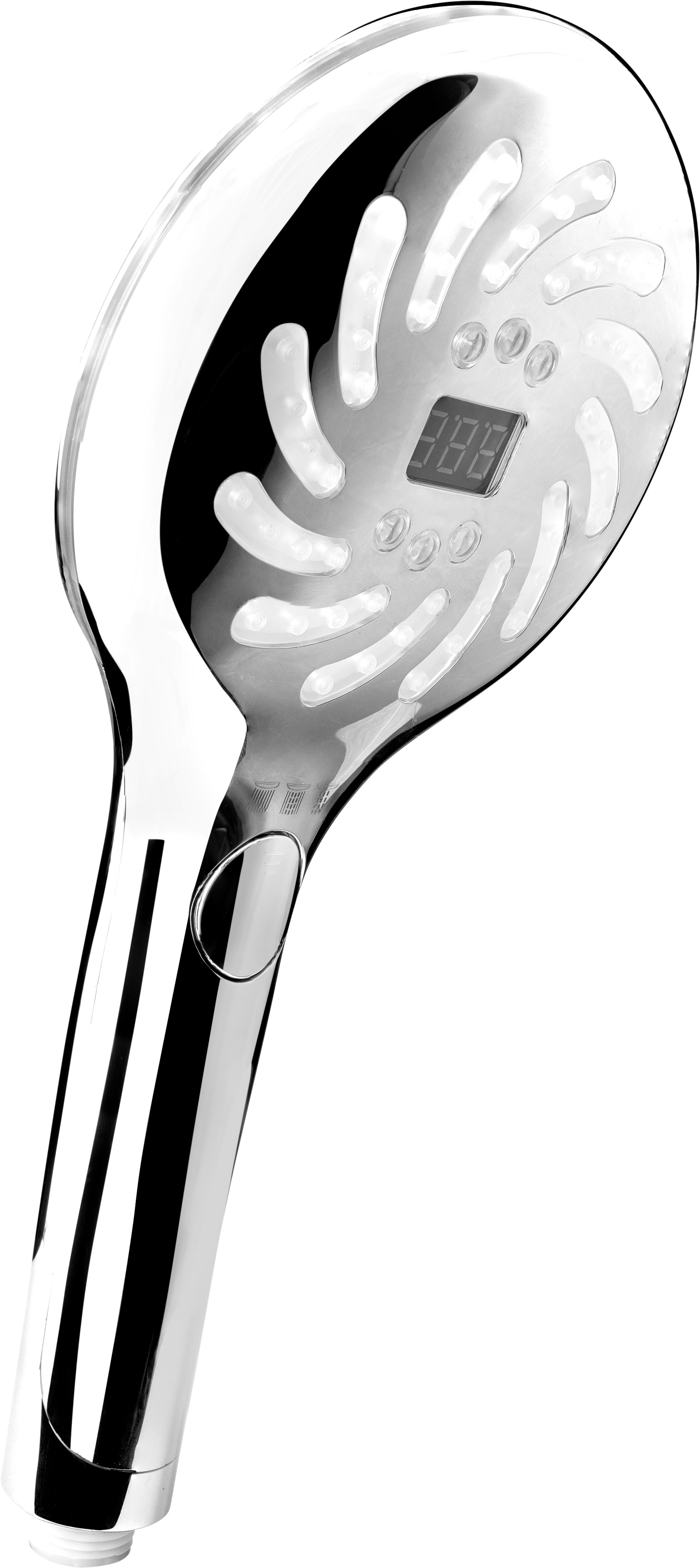 Cornat LED Handbrause Display, 3S, chrom Cornat LED Handbrause Display, 3S, chrom