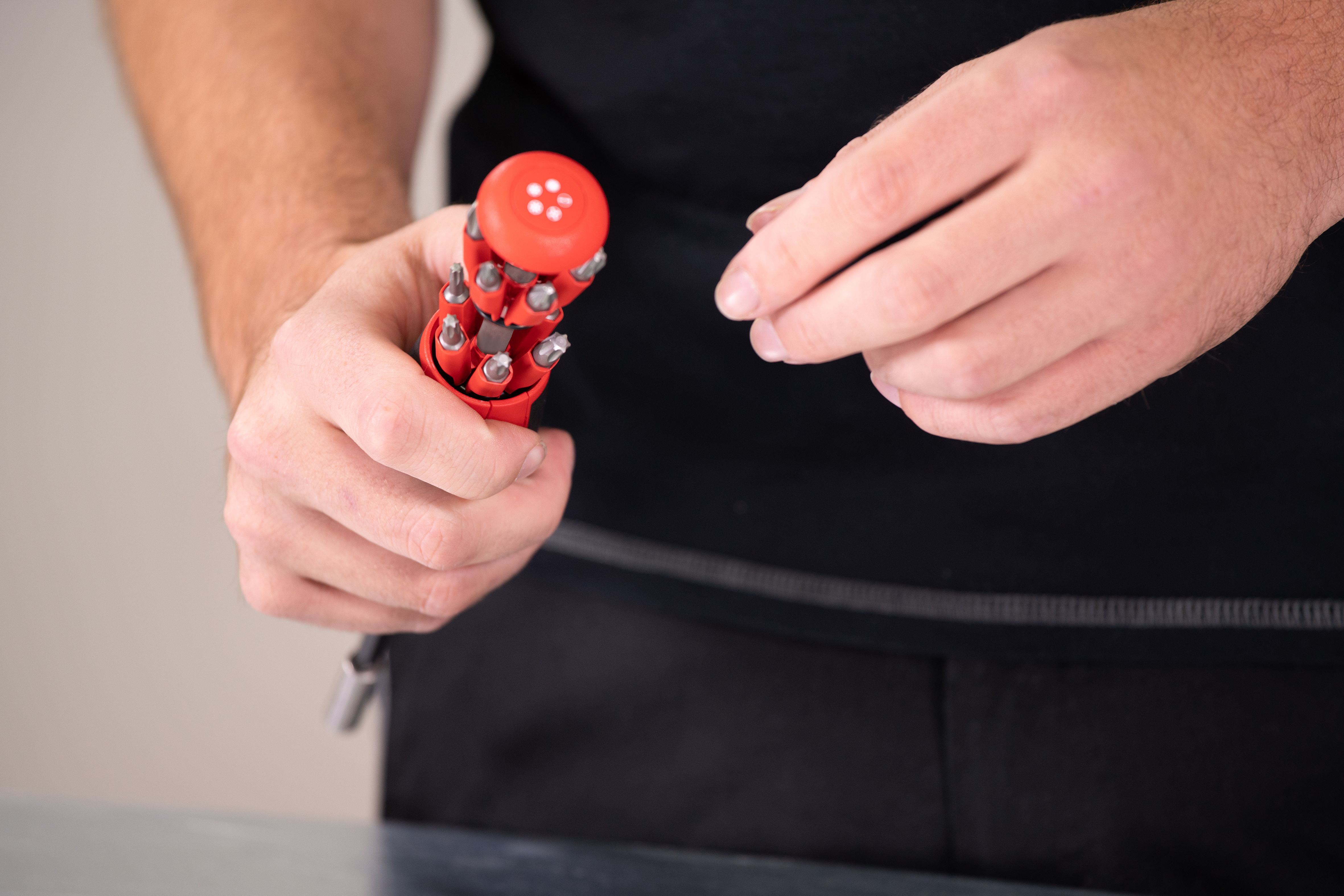 Wiha Schraubendreher mit Bit Magazin LiftUp 25 magnetisch, gemischt mit 12 Bits, 1/4" in Blister