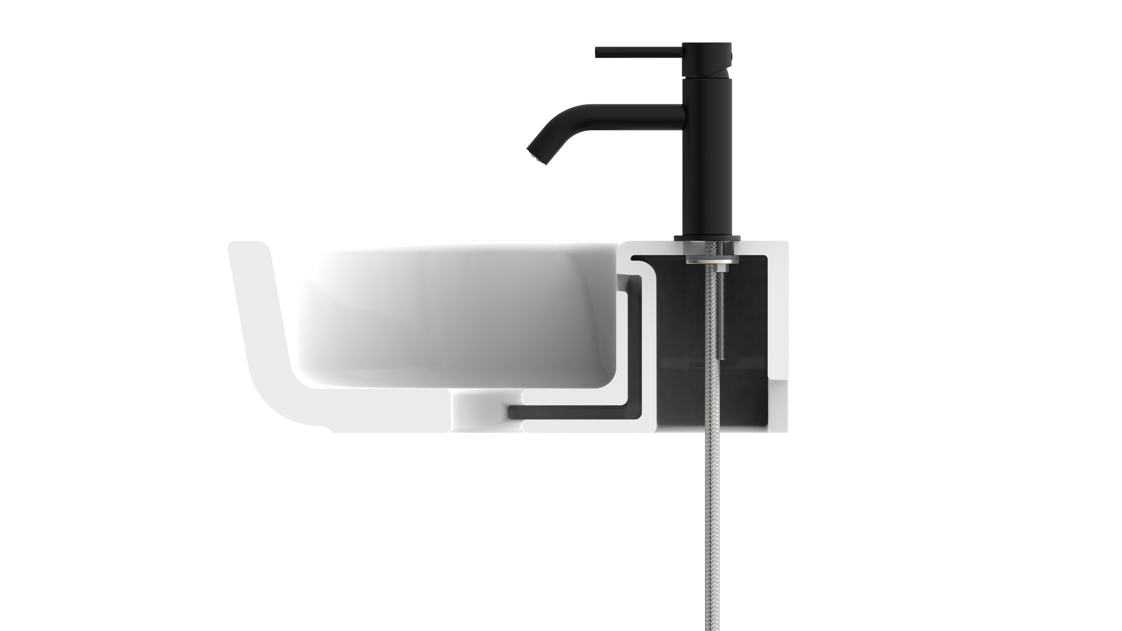 Schütte Standventil Aragon, Schwarz matt Schütte Standventil Aragon, Schwarz matt