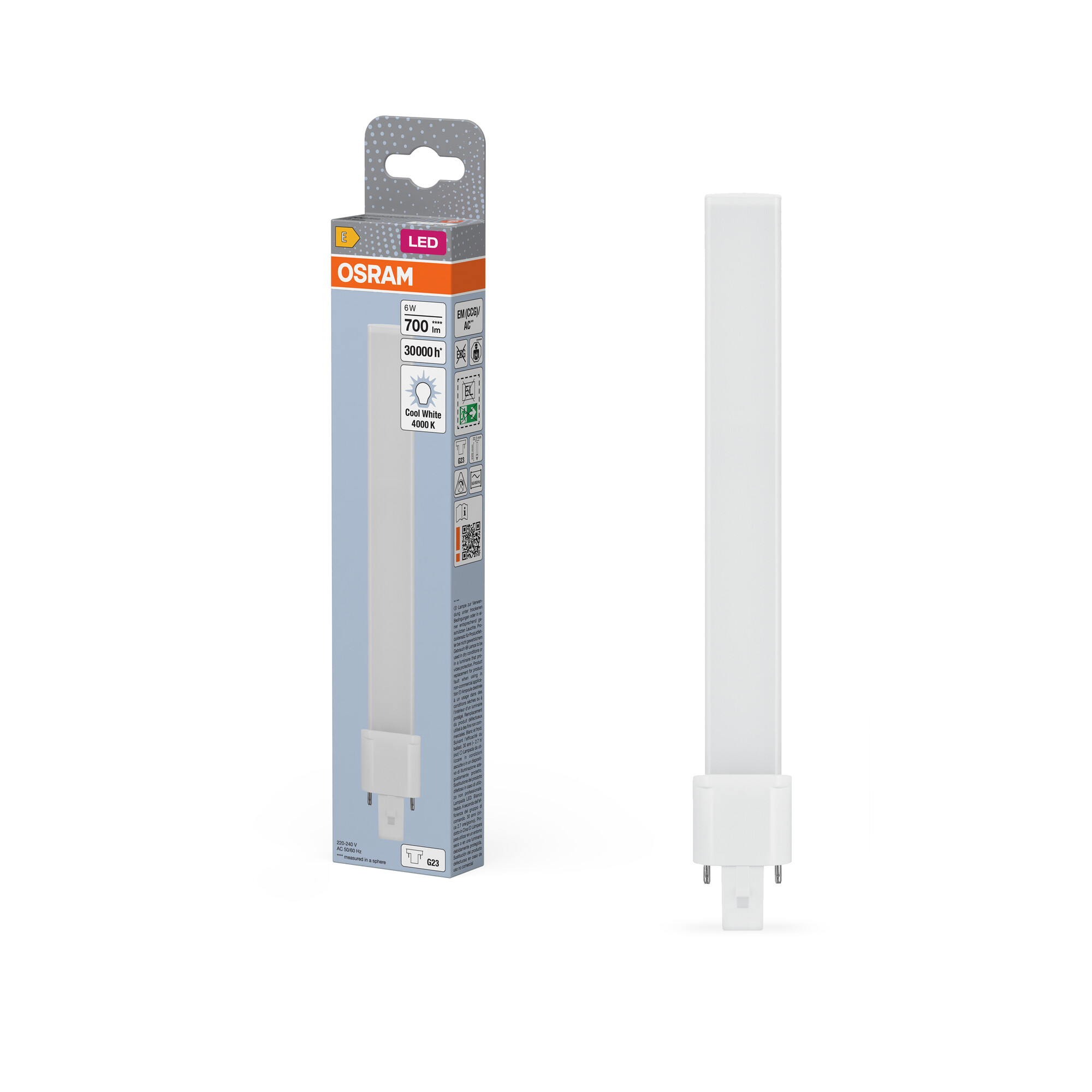 Osram DULUX LED Röhre, 23,4 cm, kaltweiß