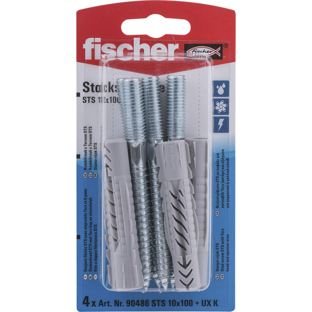 fischer Stockschraube STS 10 x 100 + UX