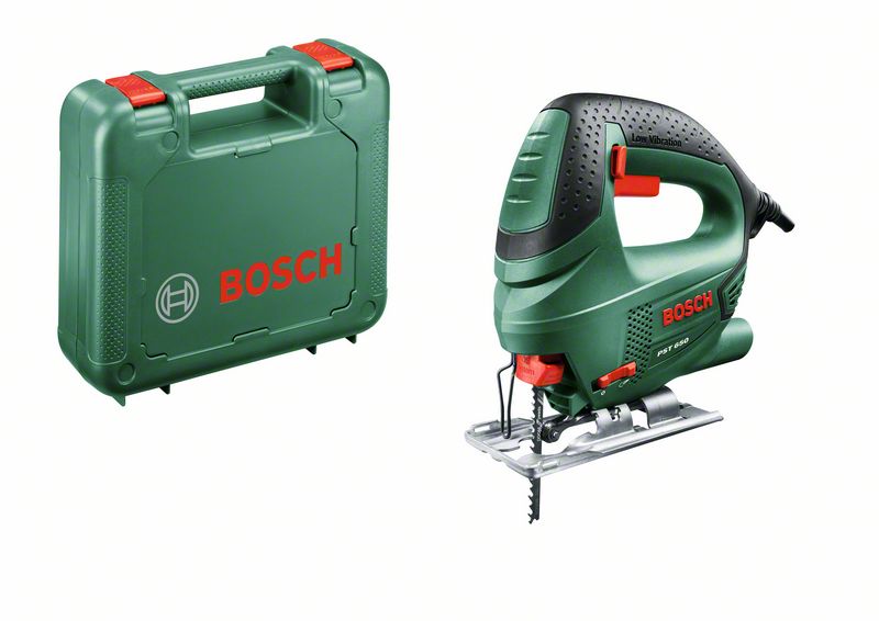 Bosch Stichsäge PST 650 mit Werkzeugkoffer