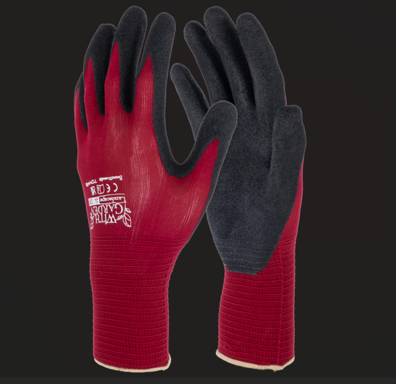 Towa Soft N Care Landscape Gr. 9 Nitrilbeschichtung, rot