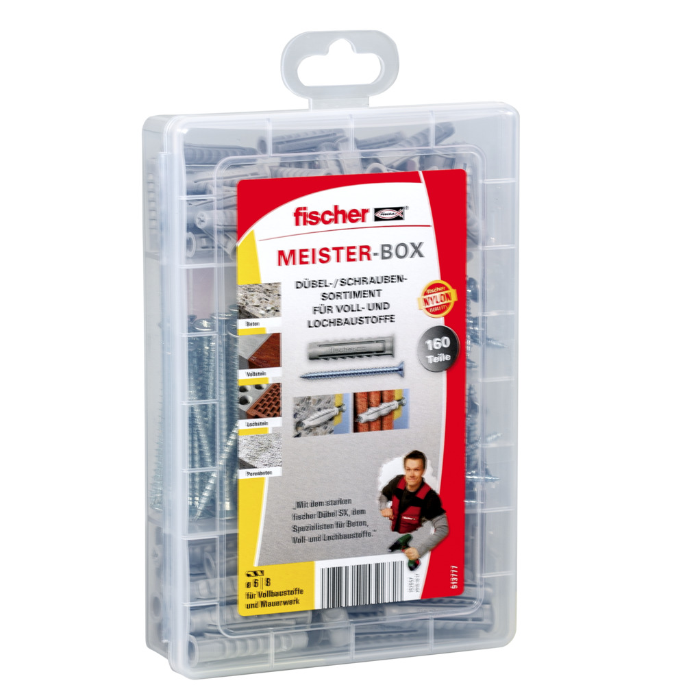 fischer Meister-Box SX mit Schrauben