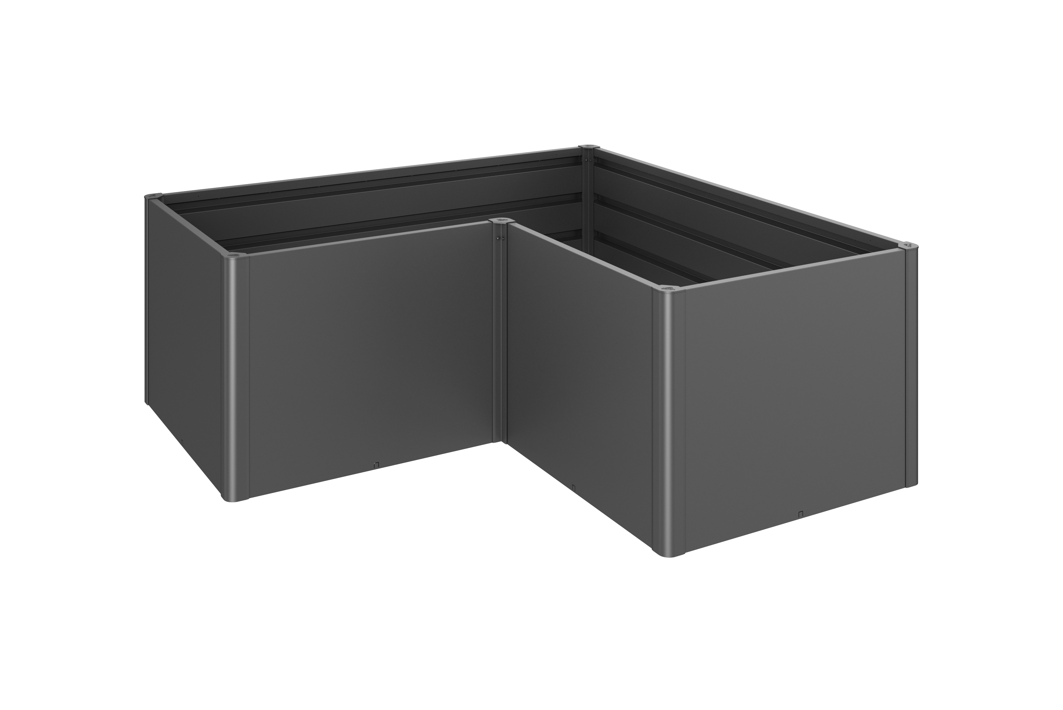 Biohort Hochbeet L, Gr. 2x1, dunkelgrau-metallic