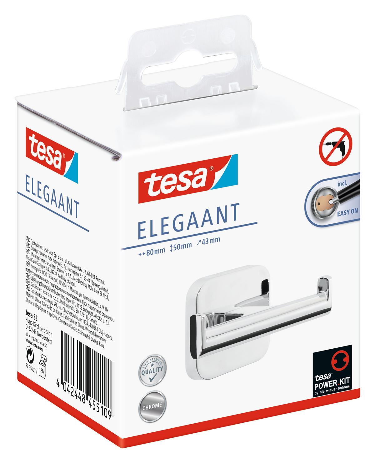 tesa_ELEGAANT_404350000000_LI490_left_pa tesa Elegaant Bademantelhaken