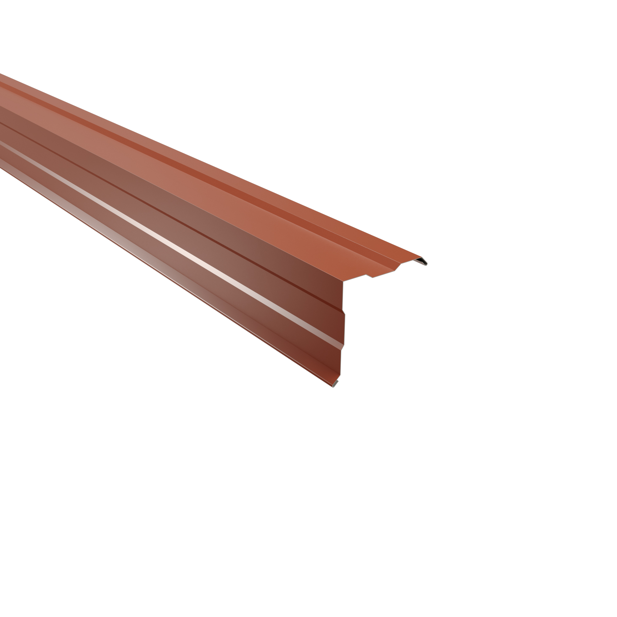 PRECIT Ortgangwinkel ziegelrot, 1000 x 115 x 115 x 0,5 mm PRECIT Ortgangwinkel ziegelrot, 1000 x 115 x 115 x 0,5 mm