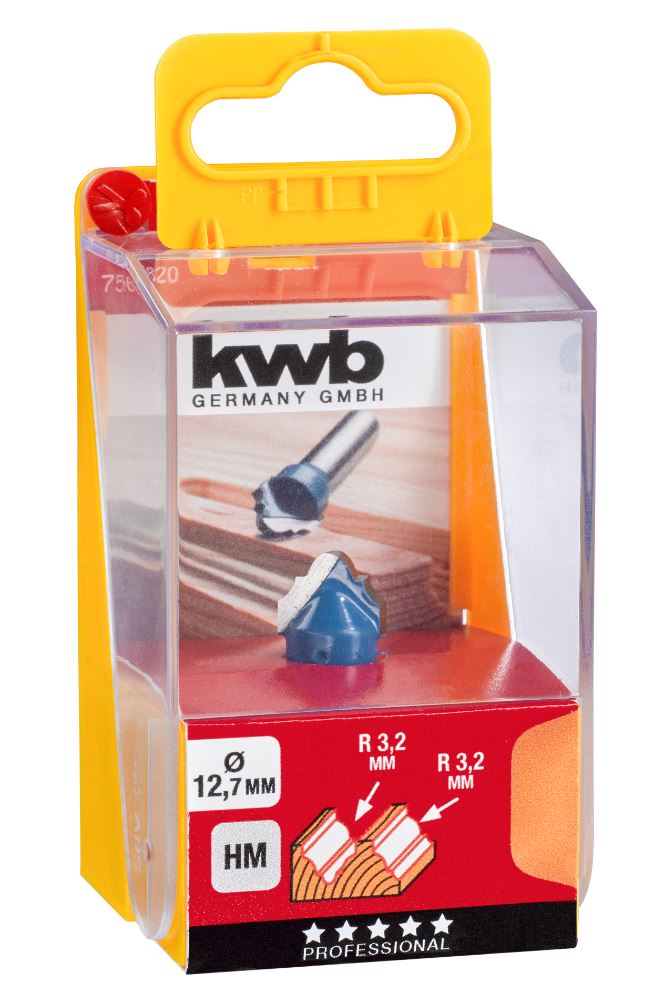 Kwb Profilfräser HM, 12,7 mm 