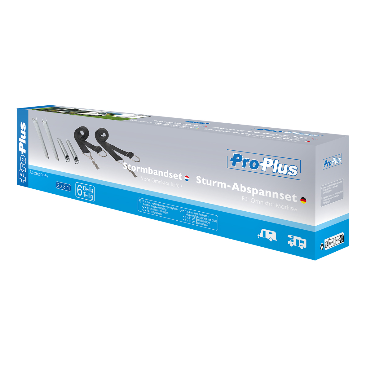ProPlus Sturm-Abspannset für Thule Omnistor Markise ProPlus Sturm-Abspannset für Thule Omnistor Markise