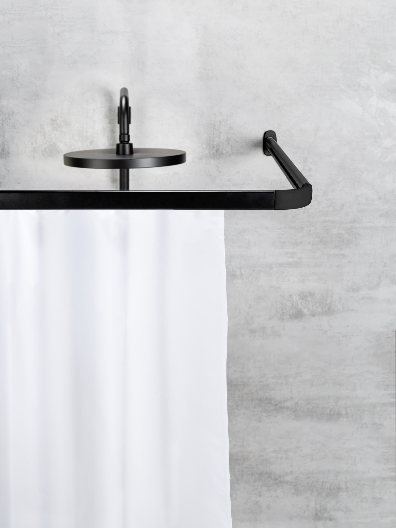 Schöner Wohnen Winkelschiene Jete schwarz, 16 Gleiter Schöner Wohnen Winkelschiene Jete schwarz, 16 Gleiter