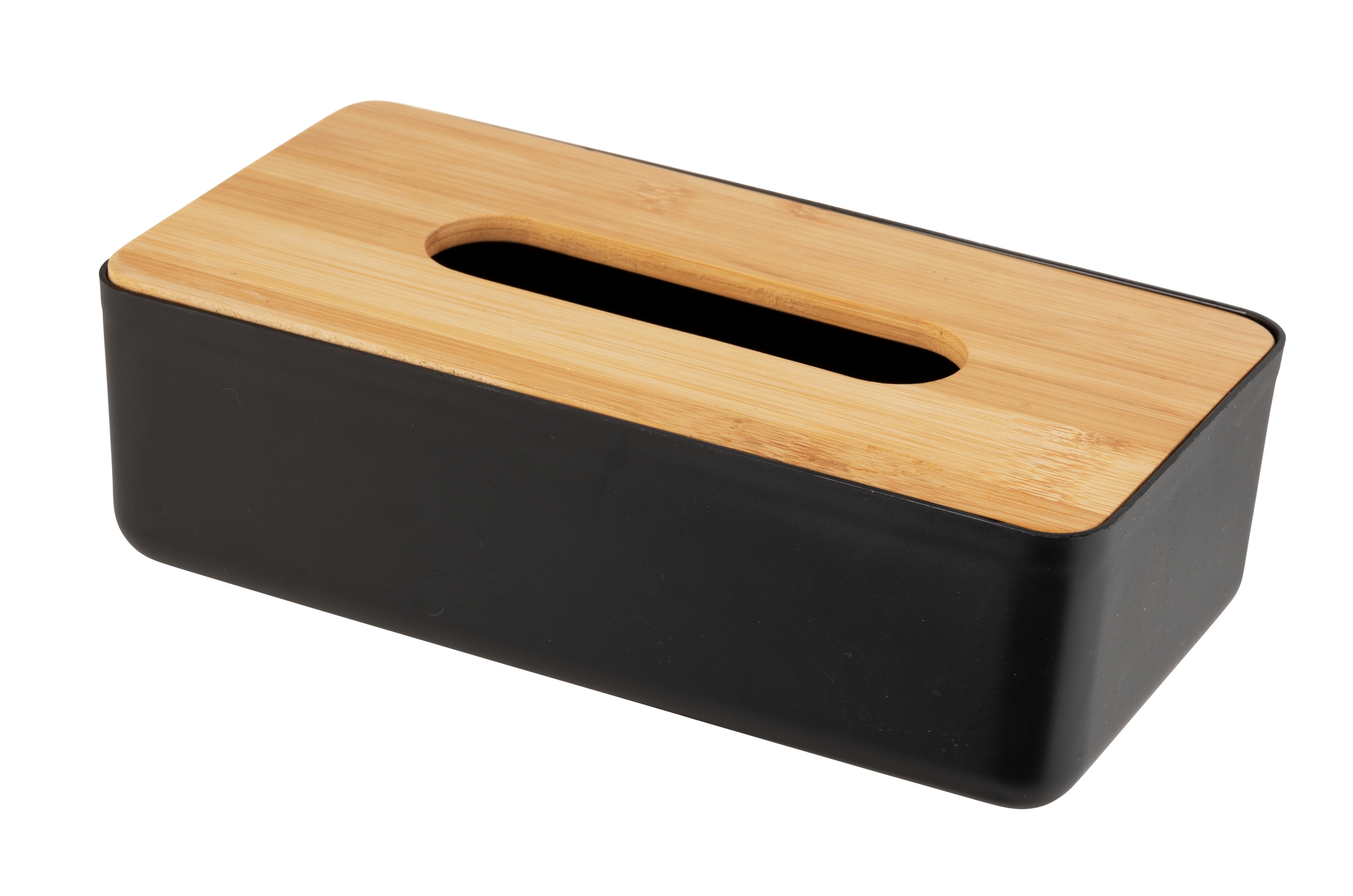 Wenko Kosmetiktuchbox Mod. Rotello, schwarz Wenko Kosmetiktuchbox Mod. Rotello, schwarz