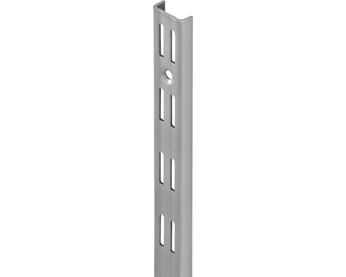 Dolle PrimeSlot 2-Reihig Wandschiene, grau, 995 mm