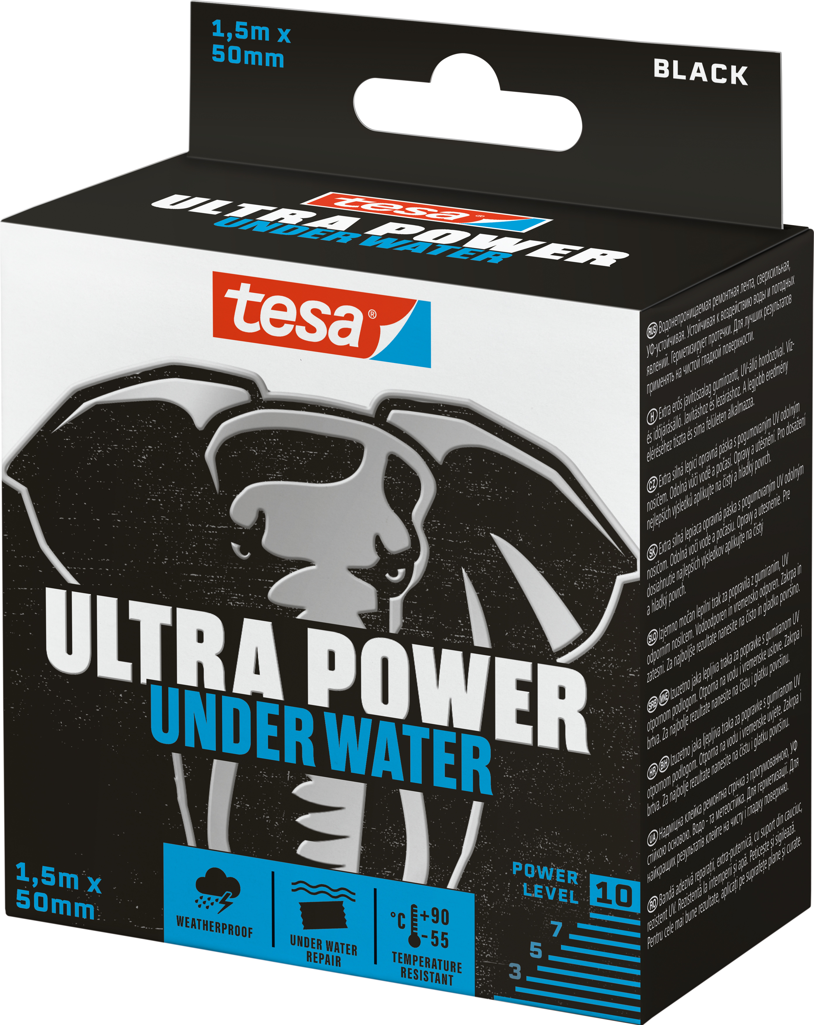tesa Ultra Power Under Water, 1,5 m x 50 mm tesa Ultra Power Under Water, 1,5 m x 50 mm