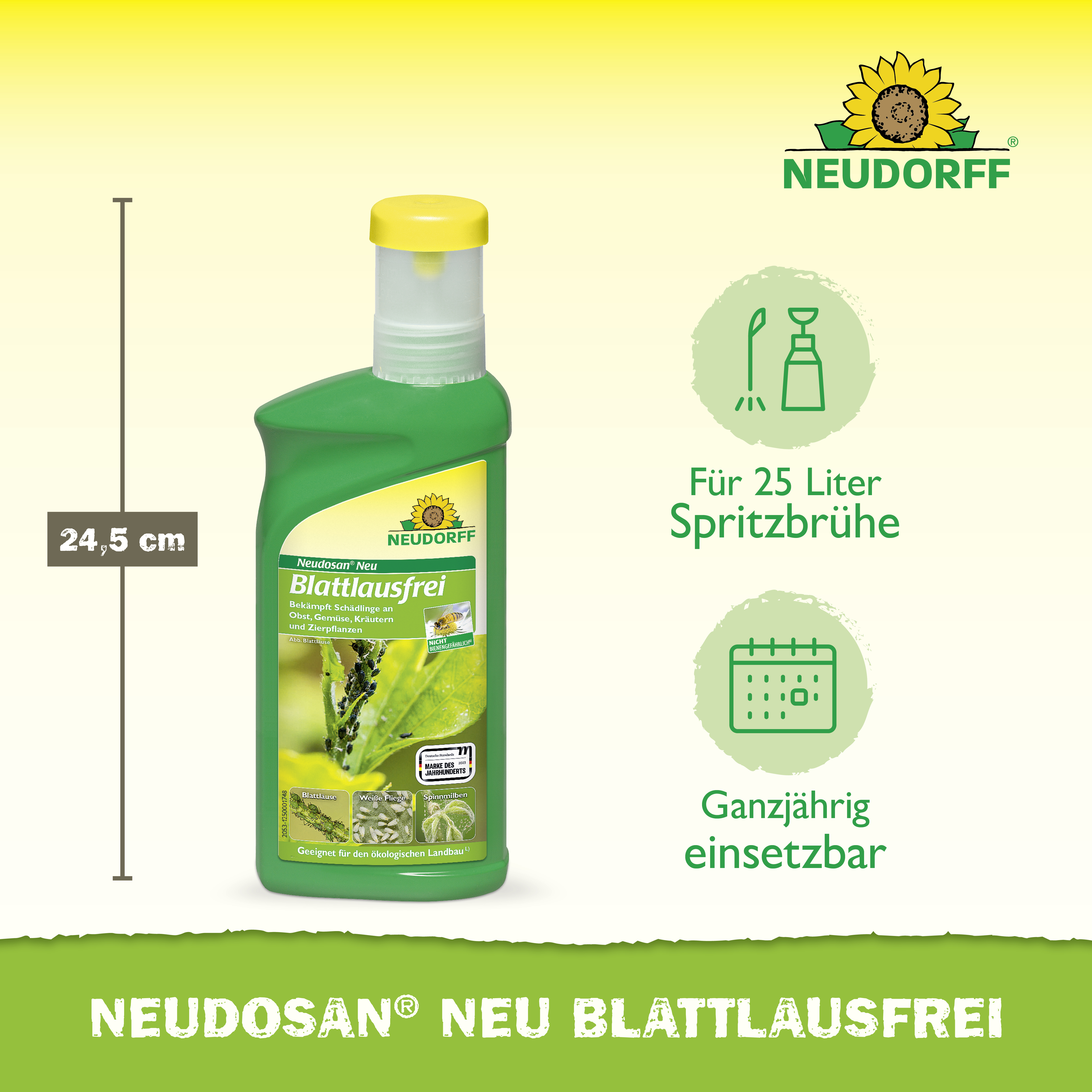 Neudorff Neudosan Neu Blattlausfrei, 500 ml