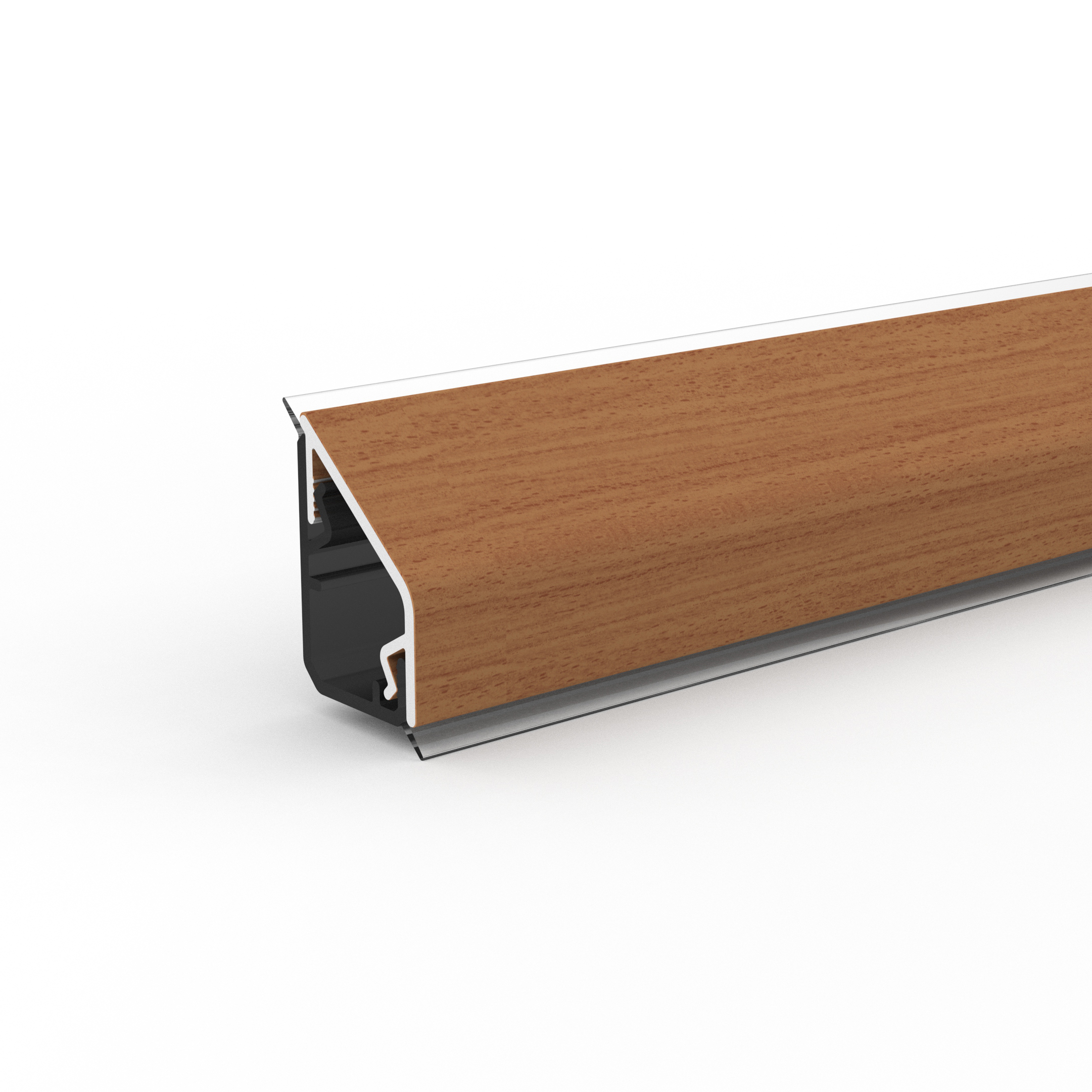 Döllken Wandanschlussleiste Design, buche rot, 3 m