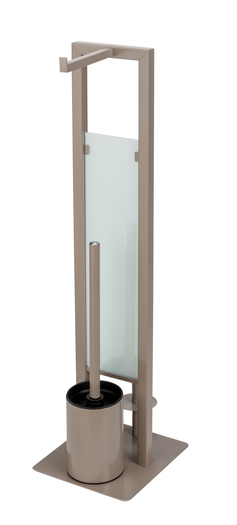 Wenko Stand WC-Garnitur Rivalta, taupe Wenko Stand WC-Garnitur Rivalta, taupe