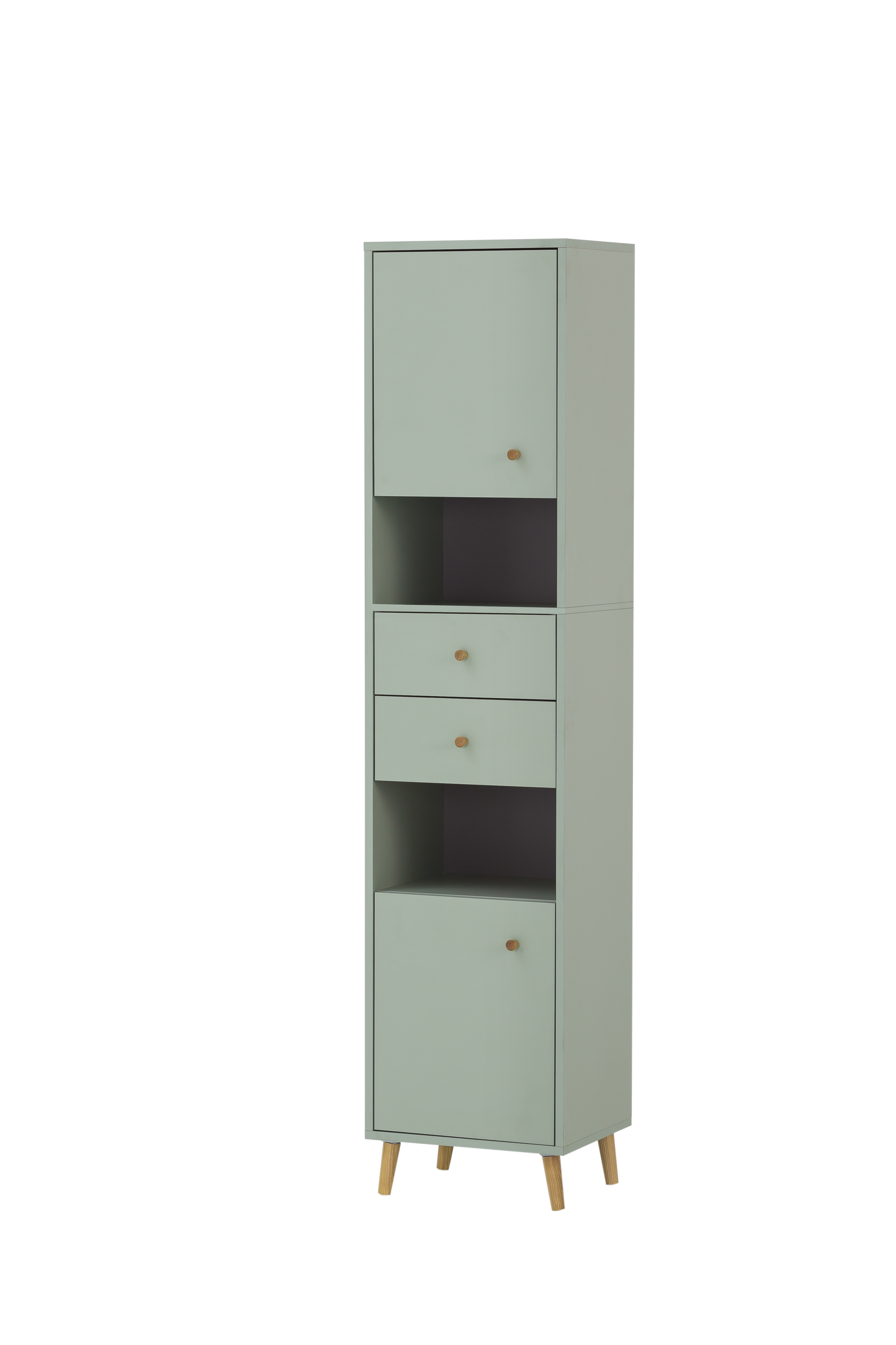 W. Schildmeyer Hochschrank Bjarne 400, 2T/2SK/2Ni, pistazie W. Schildmeyer Hochschrank Bjarne 400, 2T/2SK/2Ni, pistazie