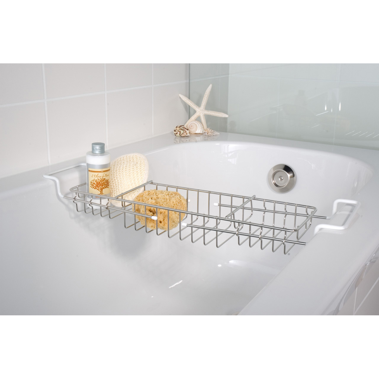 164849-Badewannenbru-cke-Edelstahl_AMBI_02 WENKO EDELSTAHL BADEWANNENBRÜCKE