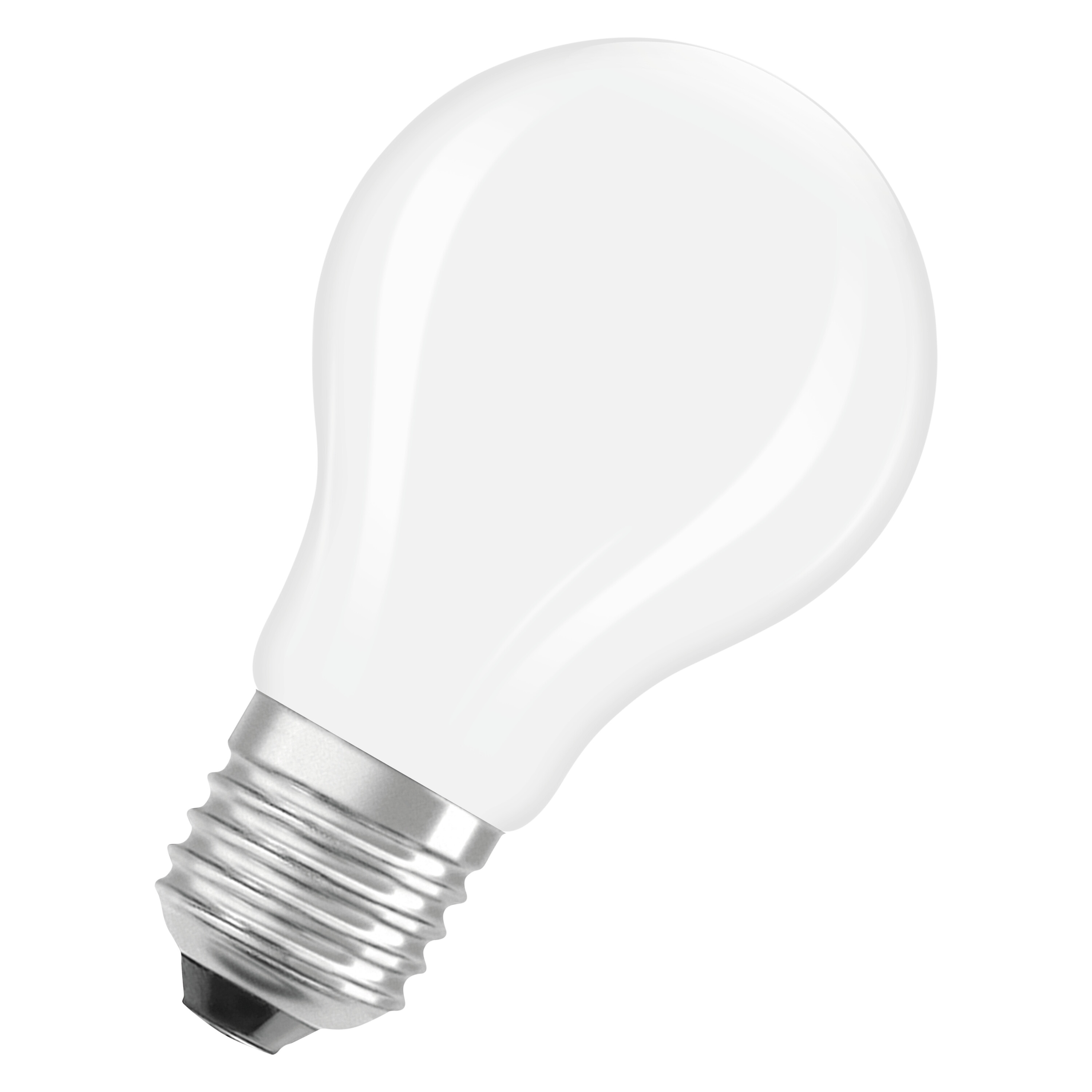 Osram LED Lampe Base CLA60, E27, Warmweiß milchig