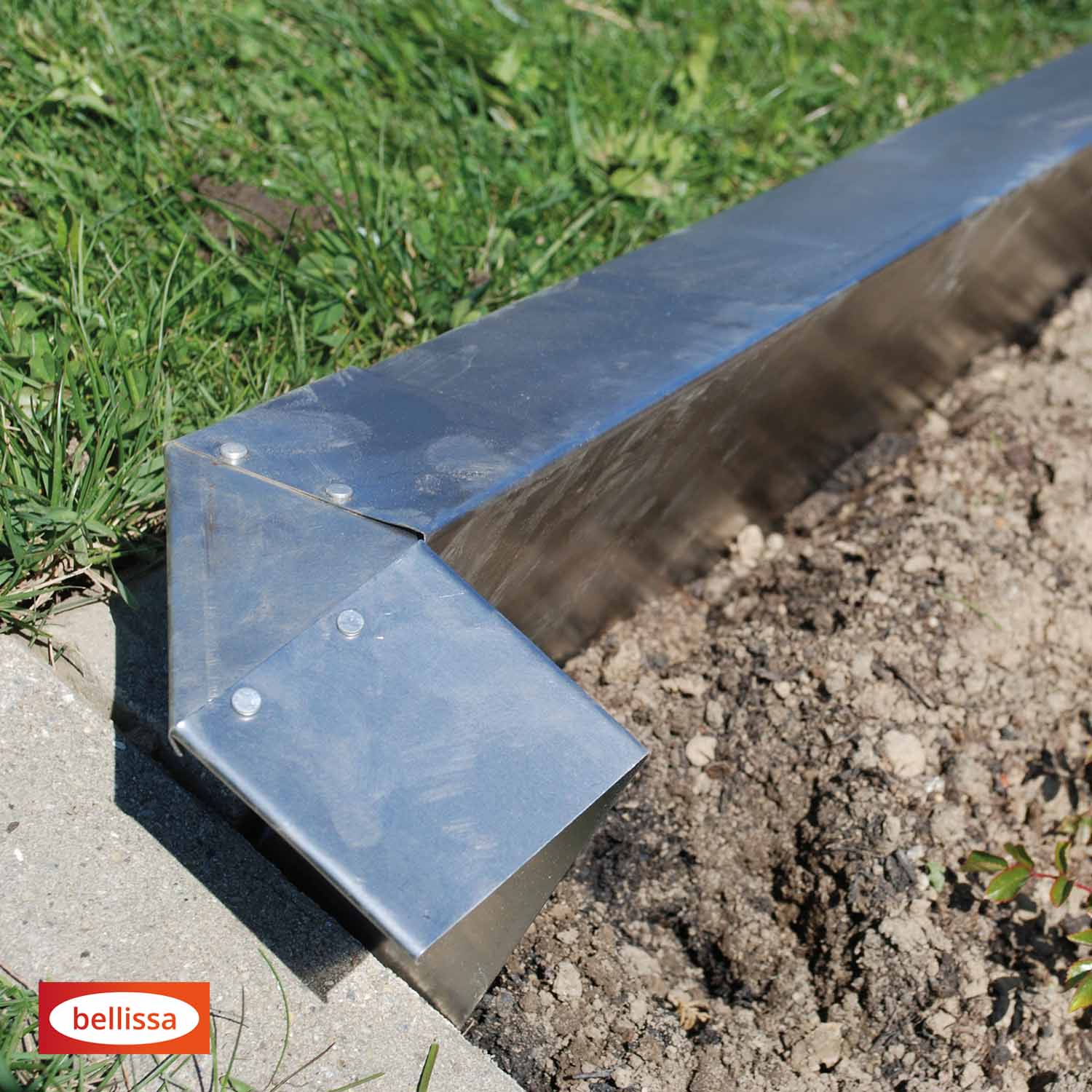 bellissa Schneckenblech Corten, 100 x 20 cm