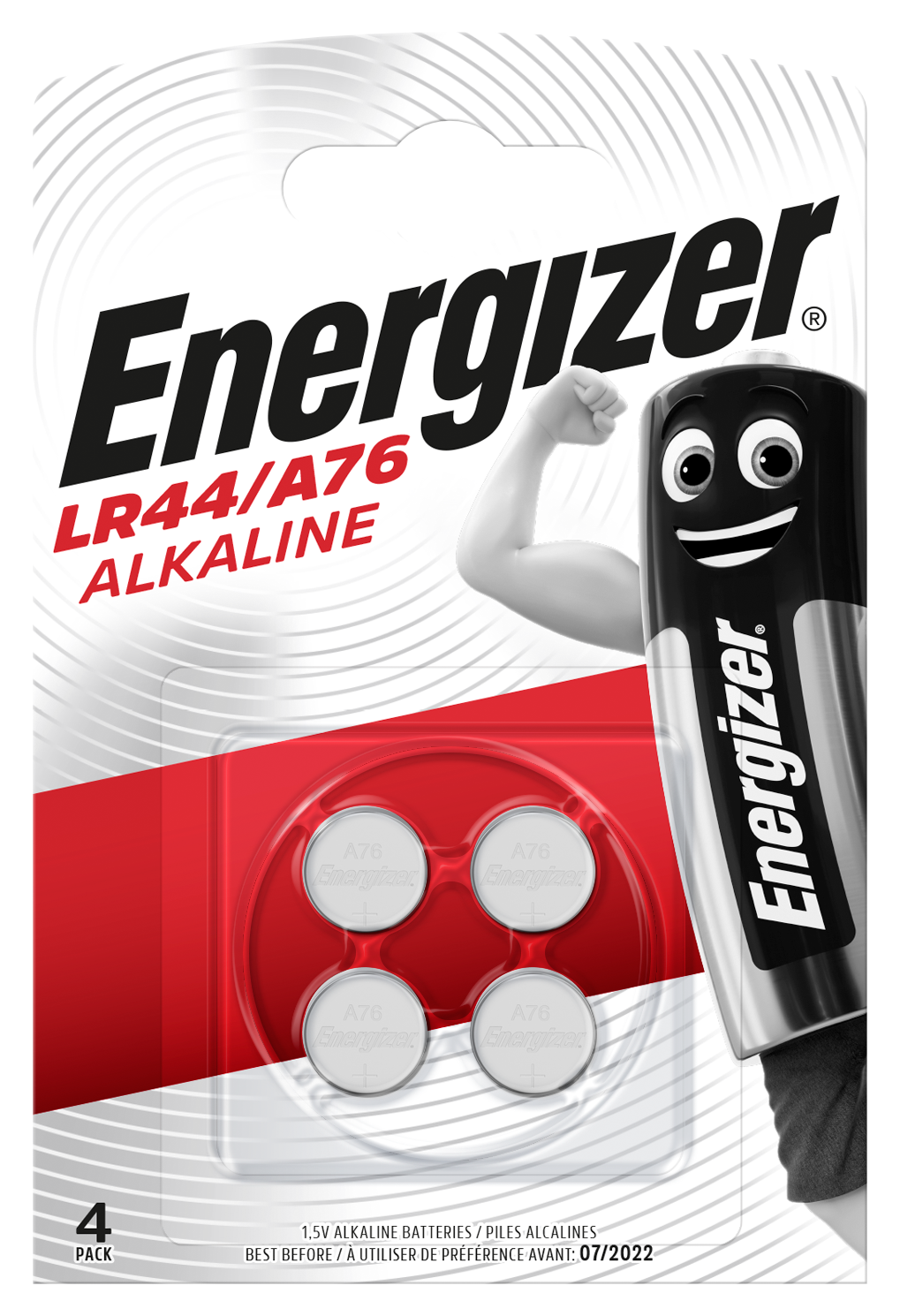 7638900411164 ENERGIZER ALKALI MANGAN A76 4 STÜCK