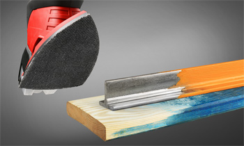 492208-600 Kwb Klett-Gitterschleifscheibe, 97 x 136 mm, K80