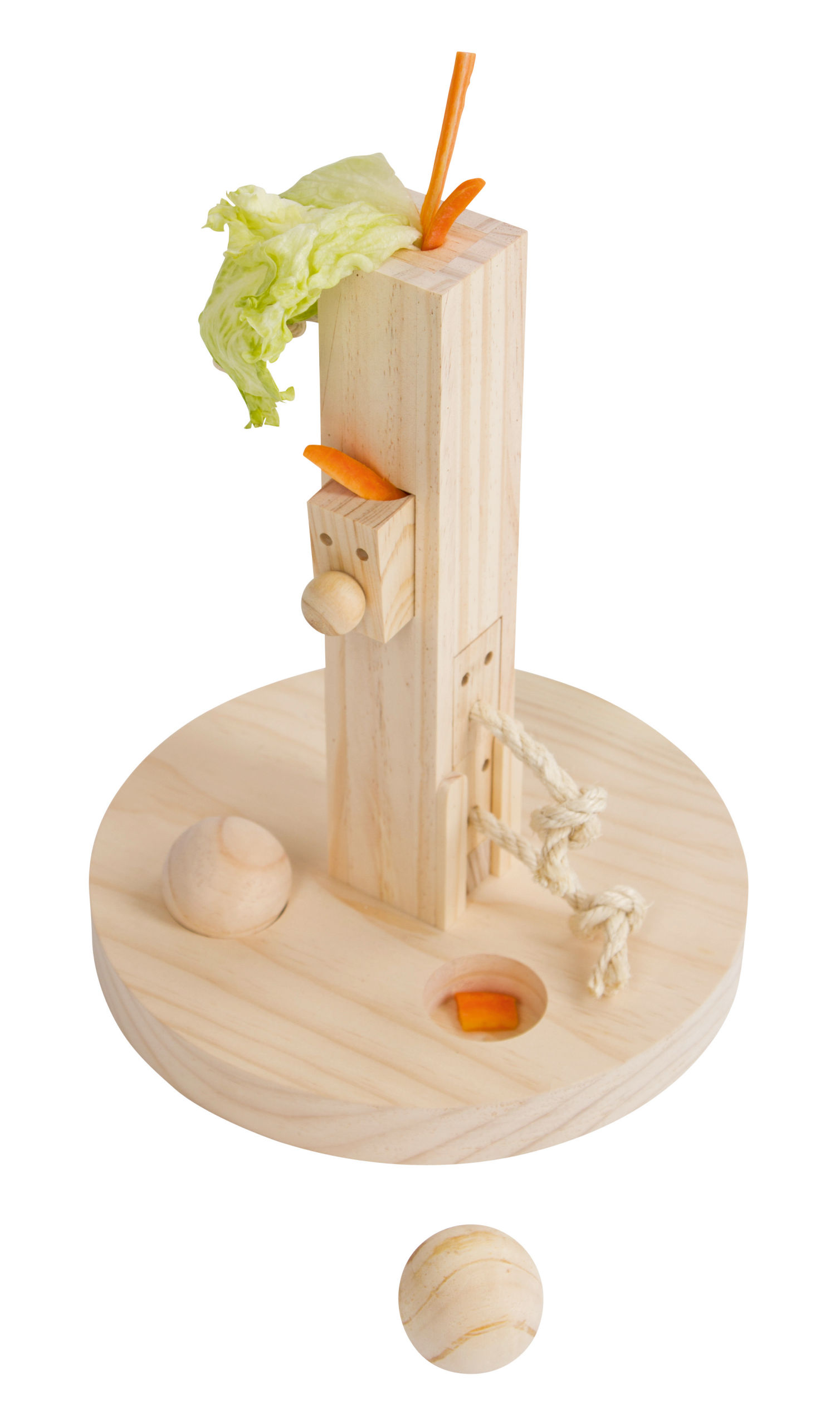 Kerbl Denk- und Lernspielzeug Nager Feedtree, 25 x 25 x 30 cm