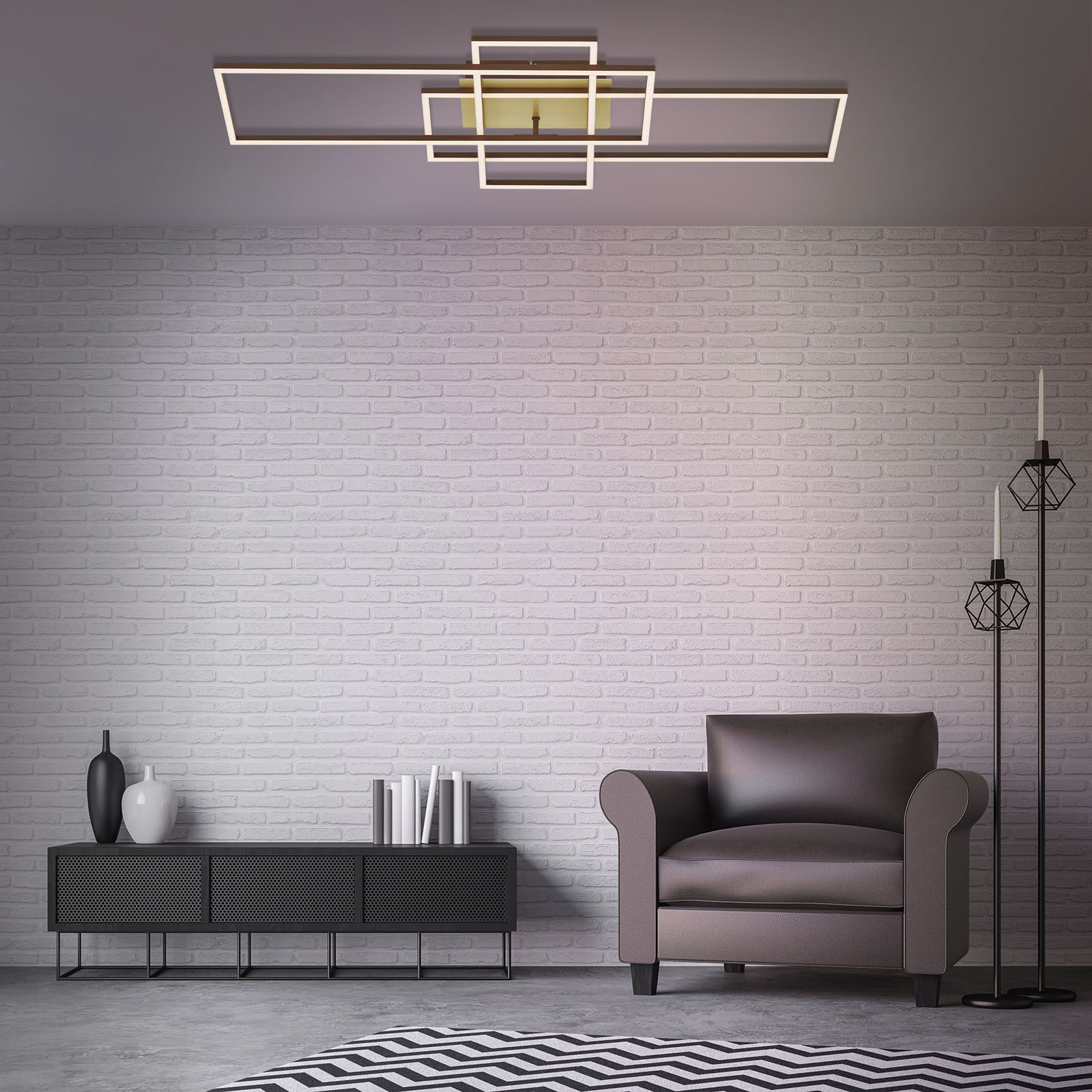 Briloner LED Wand- und Deckenleuchte Frame Briloner LED Wand- und Deckenleuchte Frame