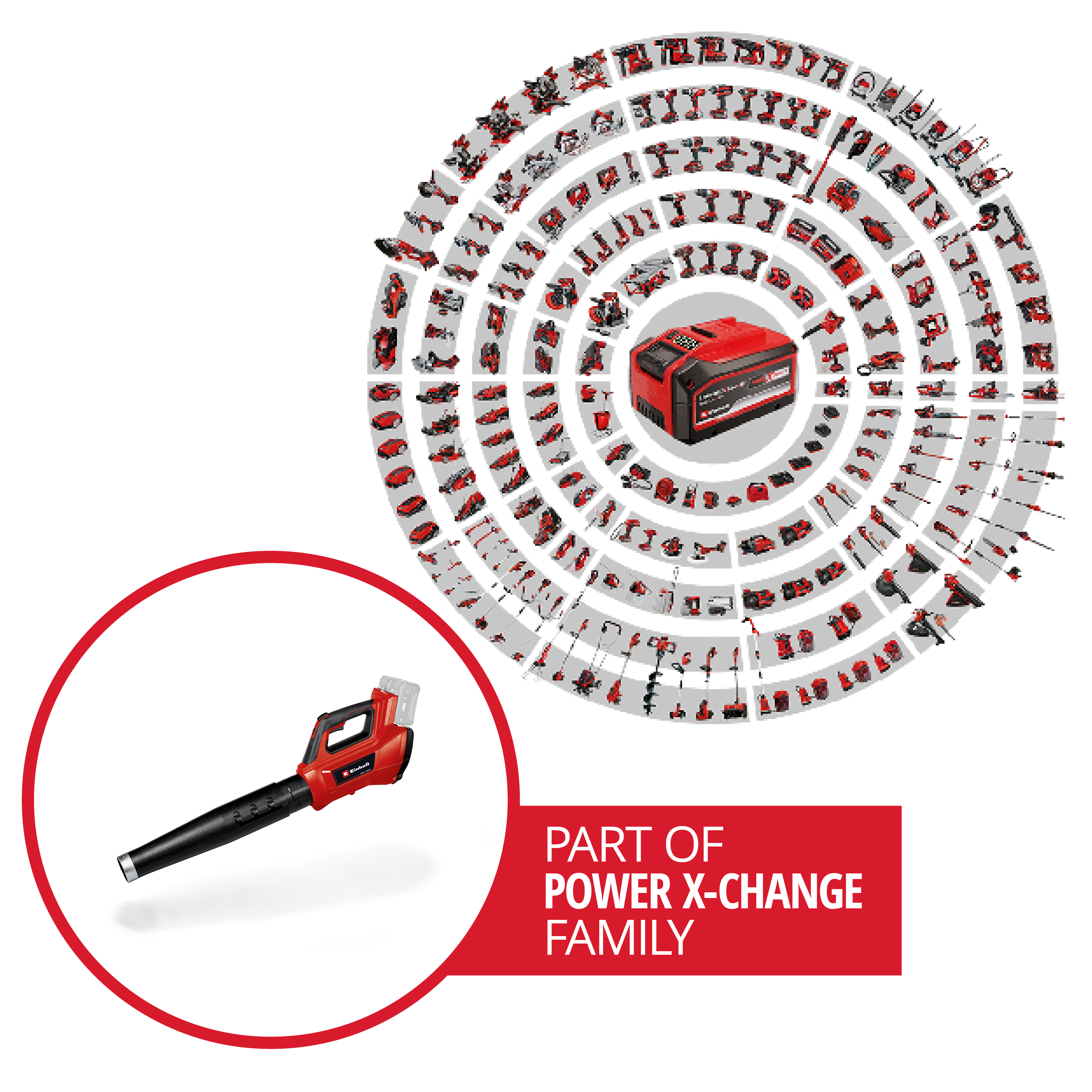 Einhell Akku-Laubbläser GP-LB 36/210 Li E-Solo Einhell Akku-Laubbläser GP-LB 36/210 Li E-Solo